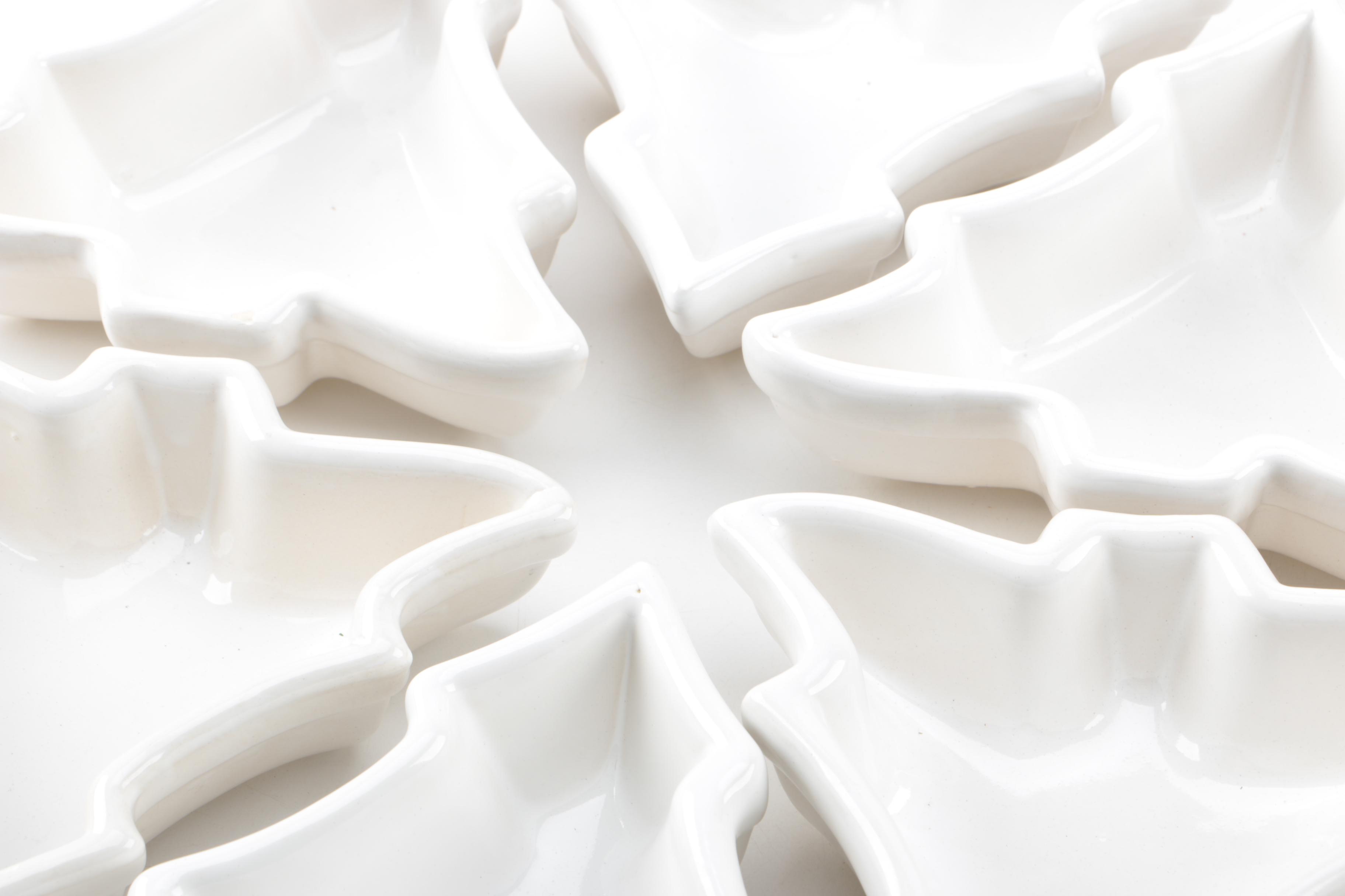 Williams-Sonoma Tree-Shaped Creme Brûlée Bakeware with Caramelizing Irons