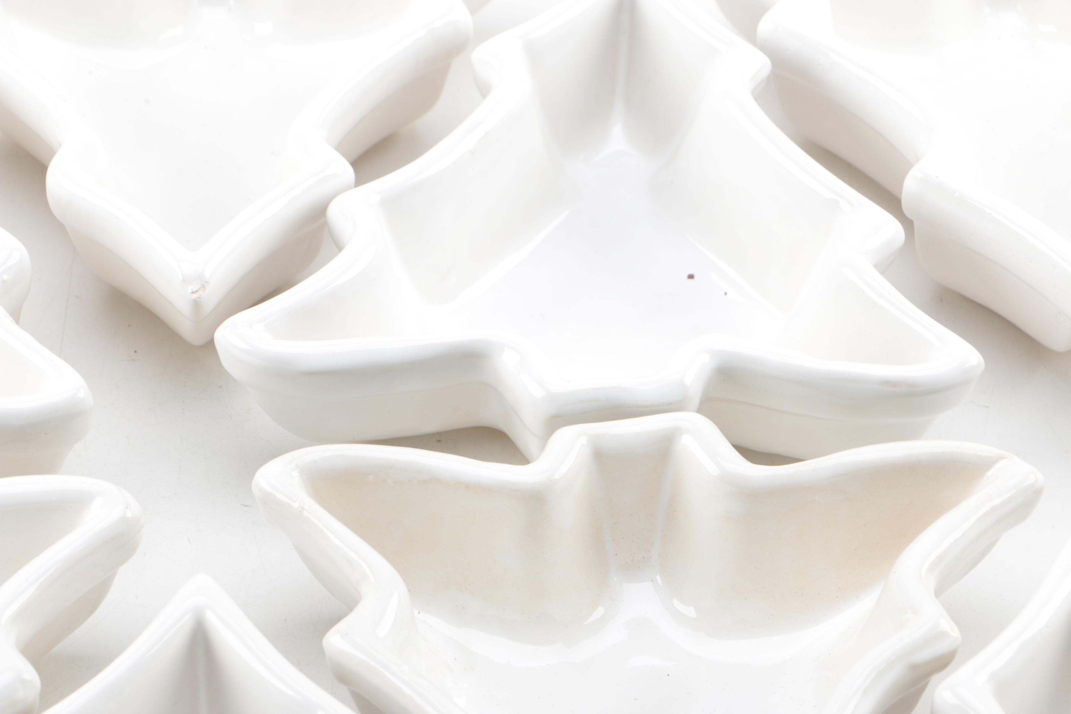 Williams-Sonoma Tree-Shaped Creme Brûlée Bakeware with Caramelizing Irons