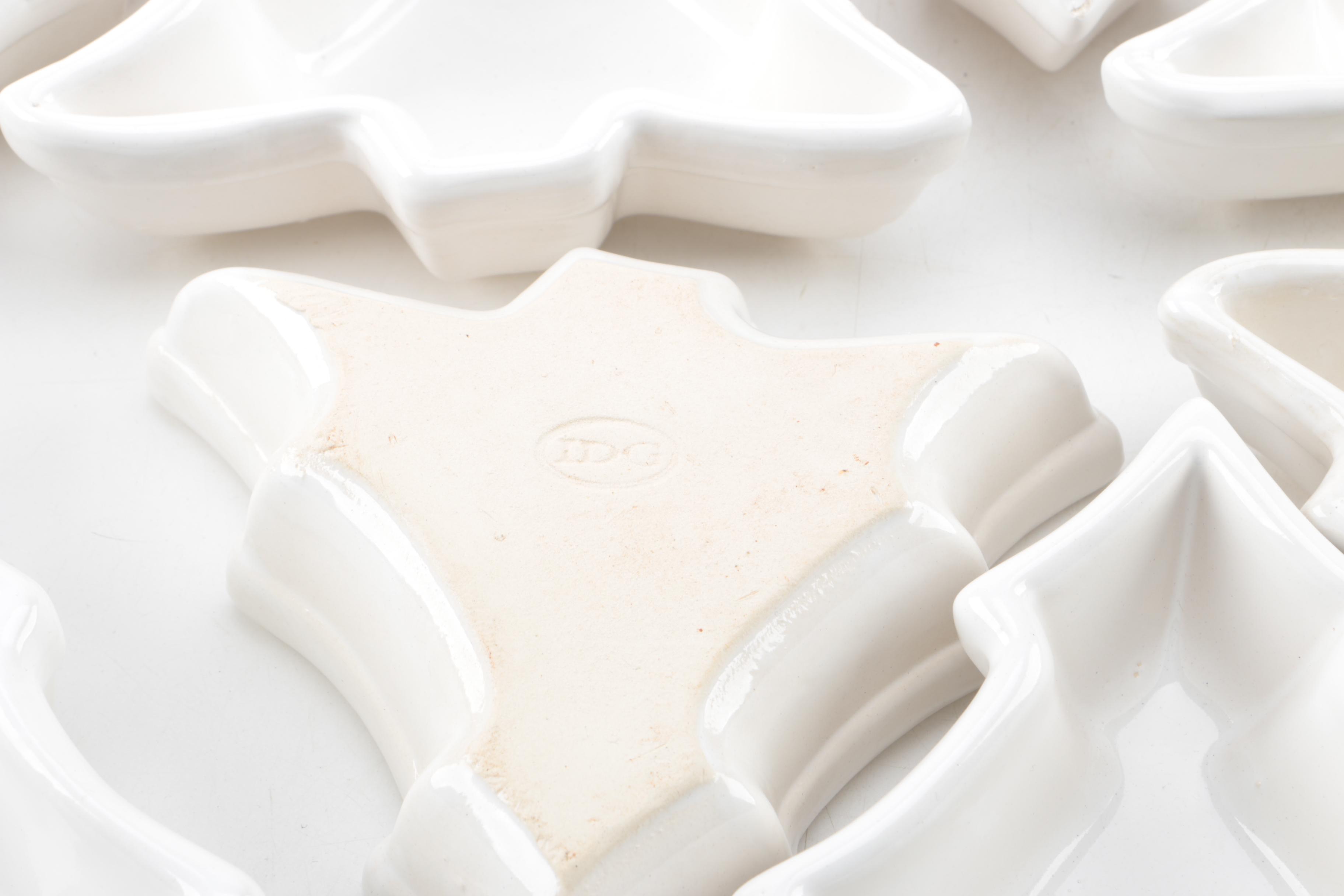 Williams-Sonoma Tree-Shaped Creme Brûlée Bakeware with Caramelizing Irons