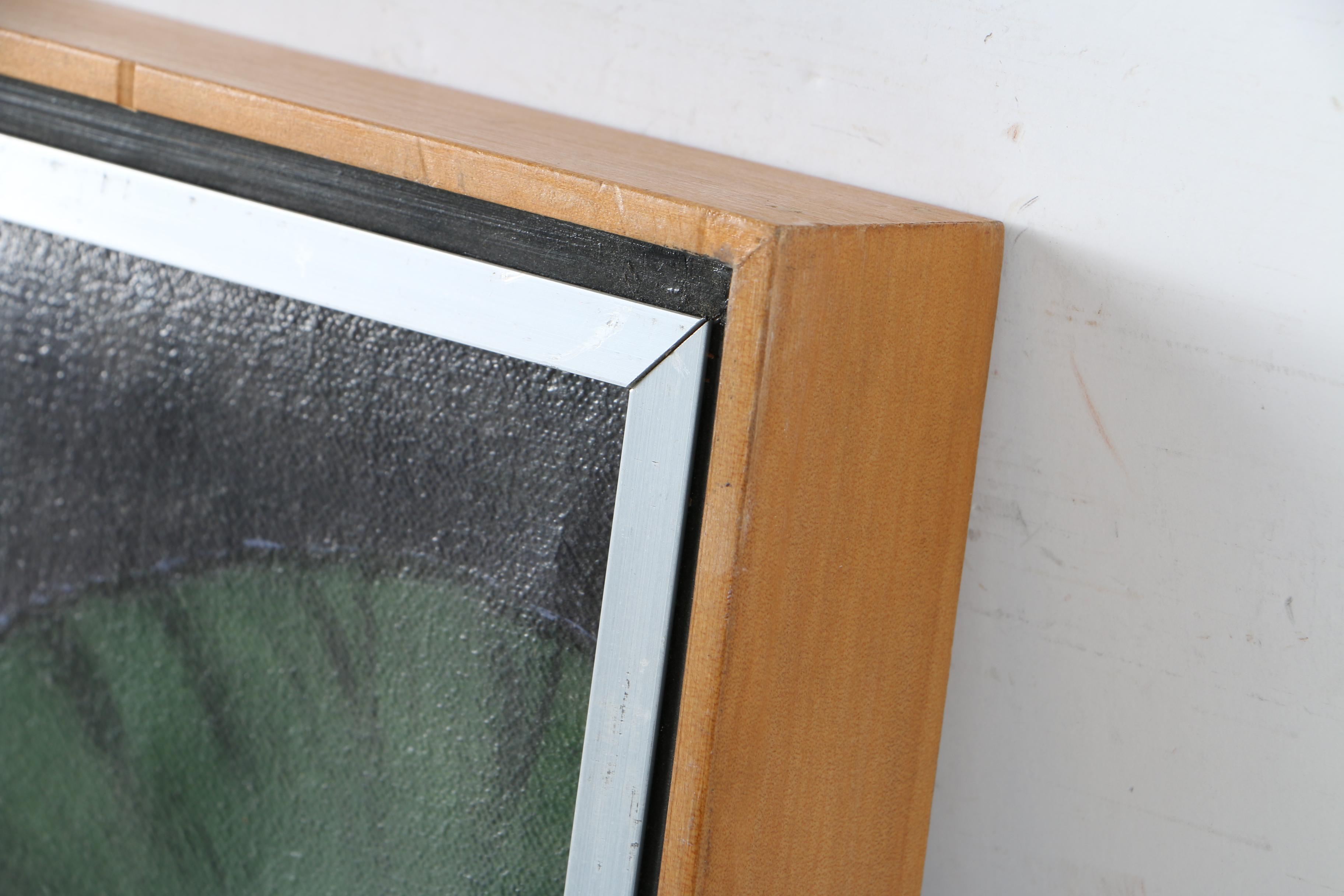 N. Cunan Oil Painting on Canvas of Waterlilies