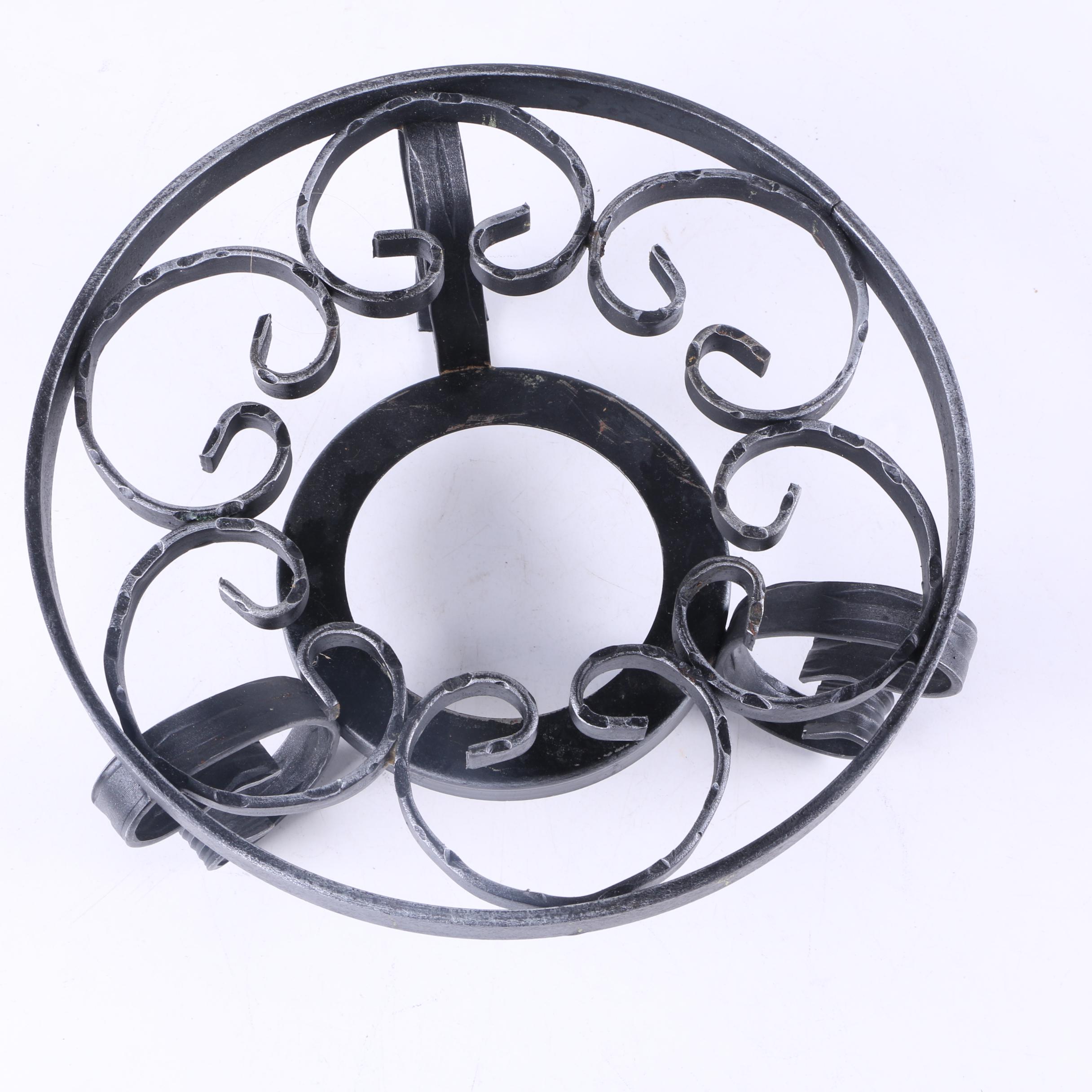 Three King Ornaments and Metal Base