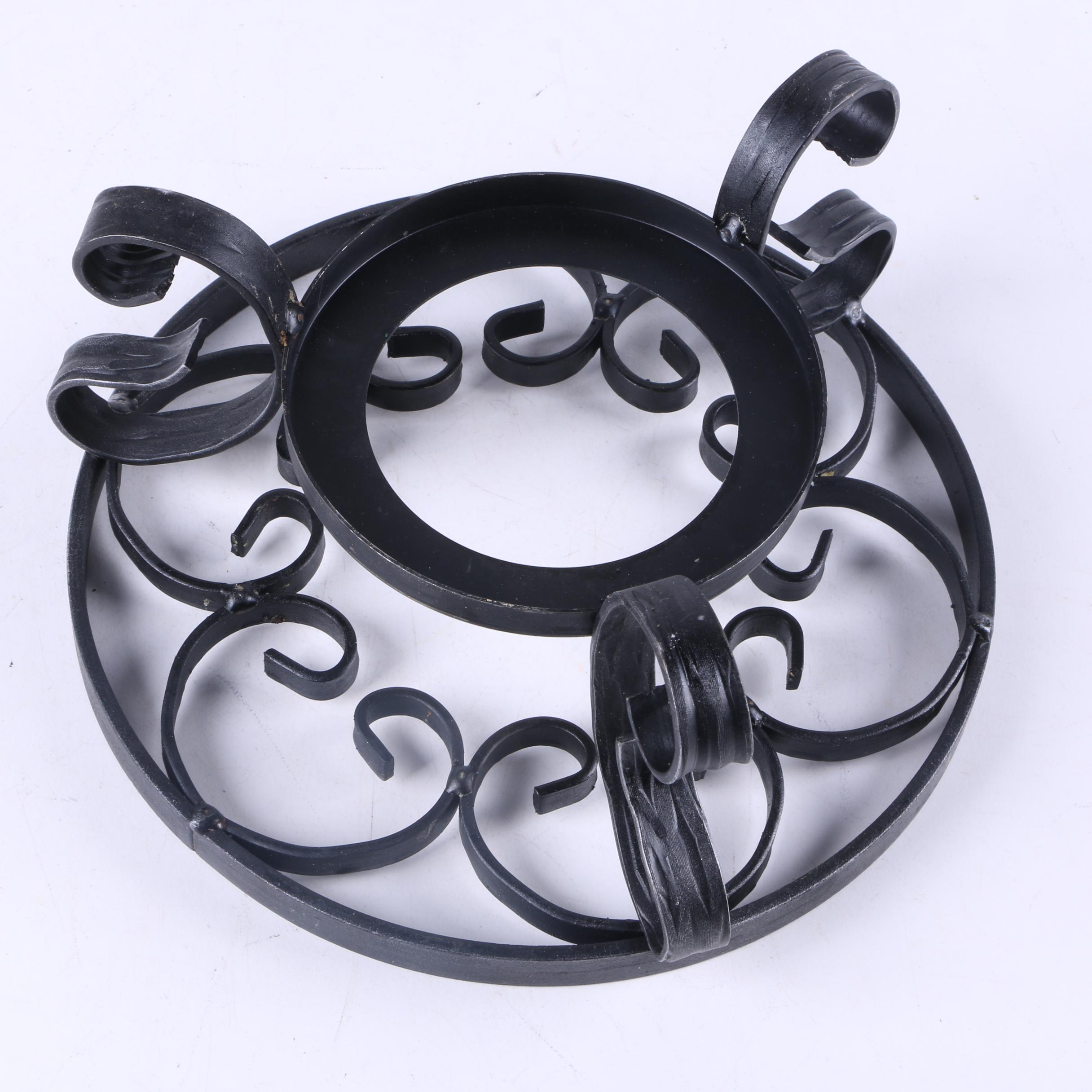 Three King Ornaments and Metal Base