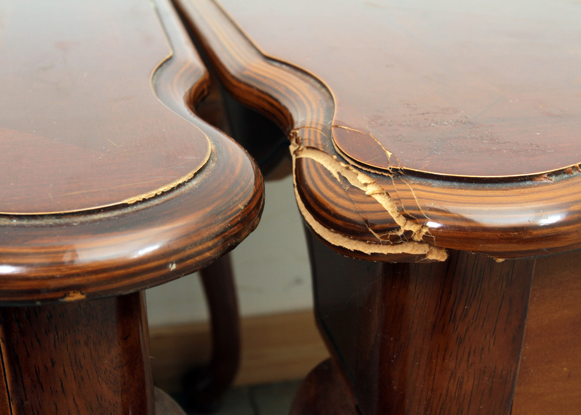 Pair of Queen Anne Style End Tables