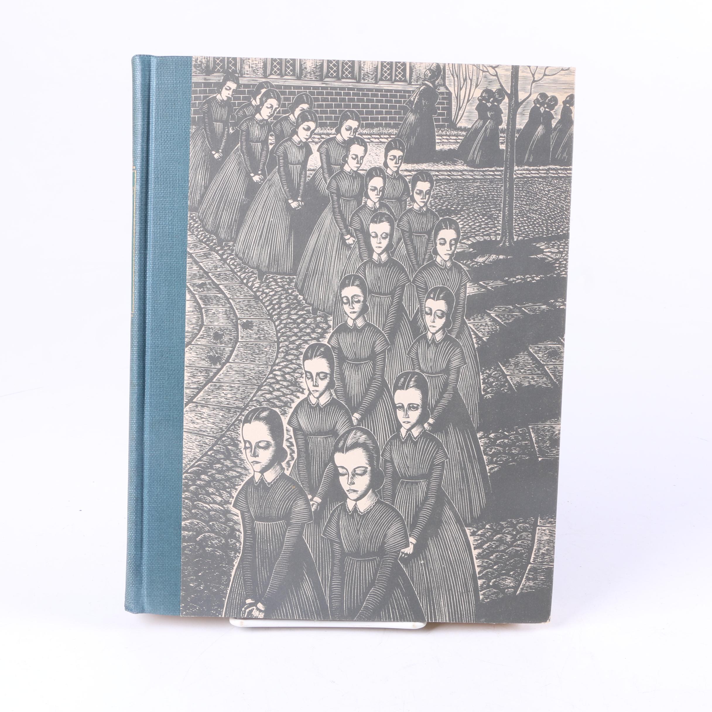 1943 "Jane Eyre" and "Wuthering Heights" with Fritz Eichenberg Engravings