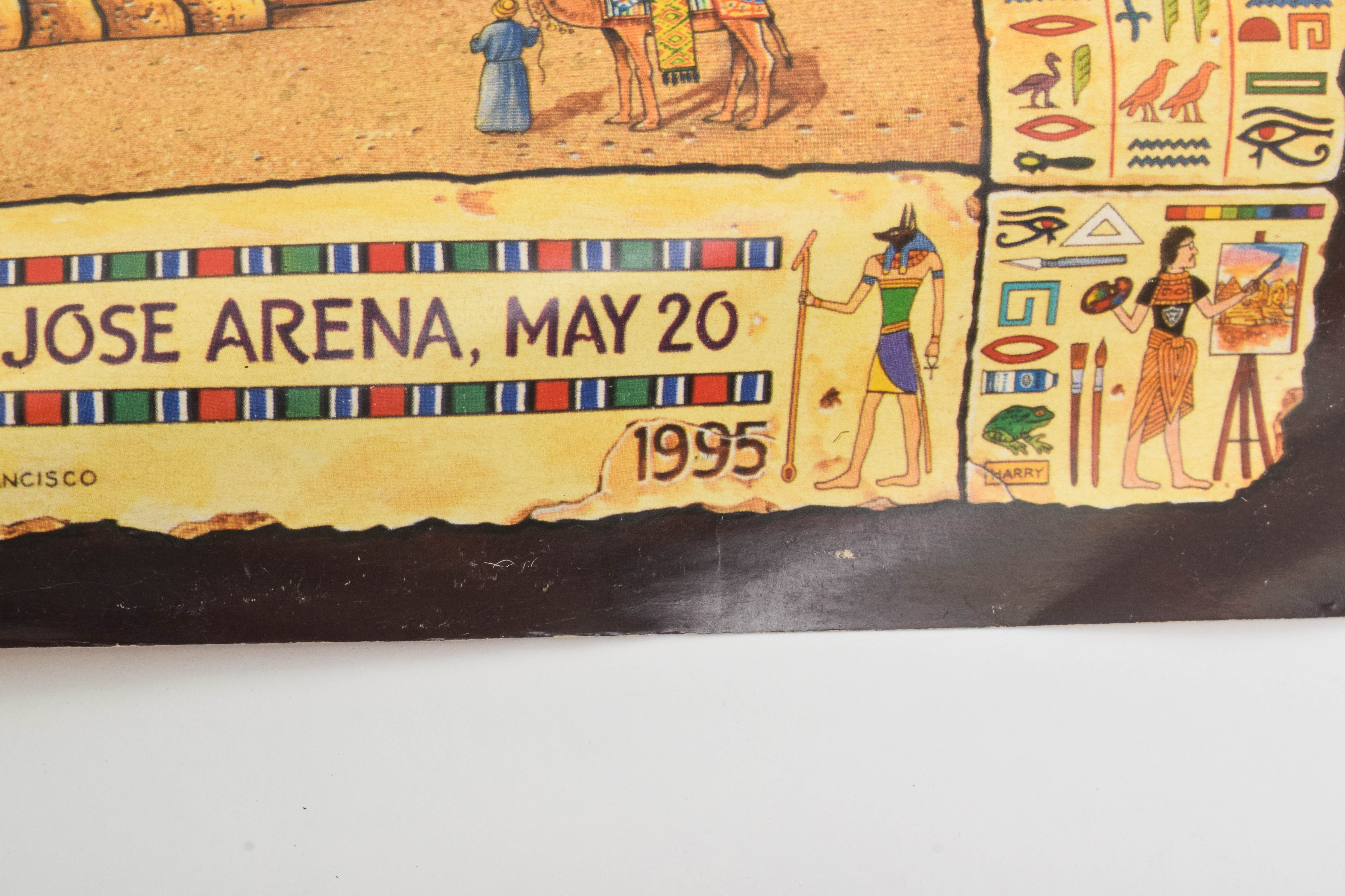 1995 Jimmy Page & Robert Plant Tour Poster