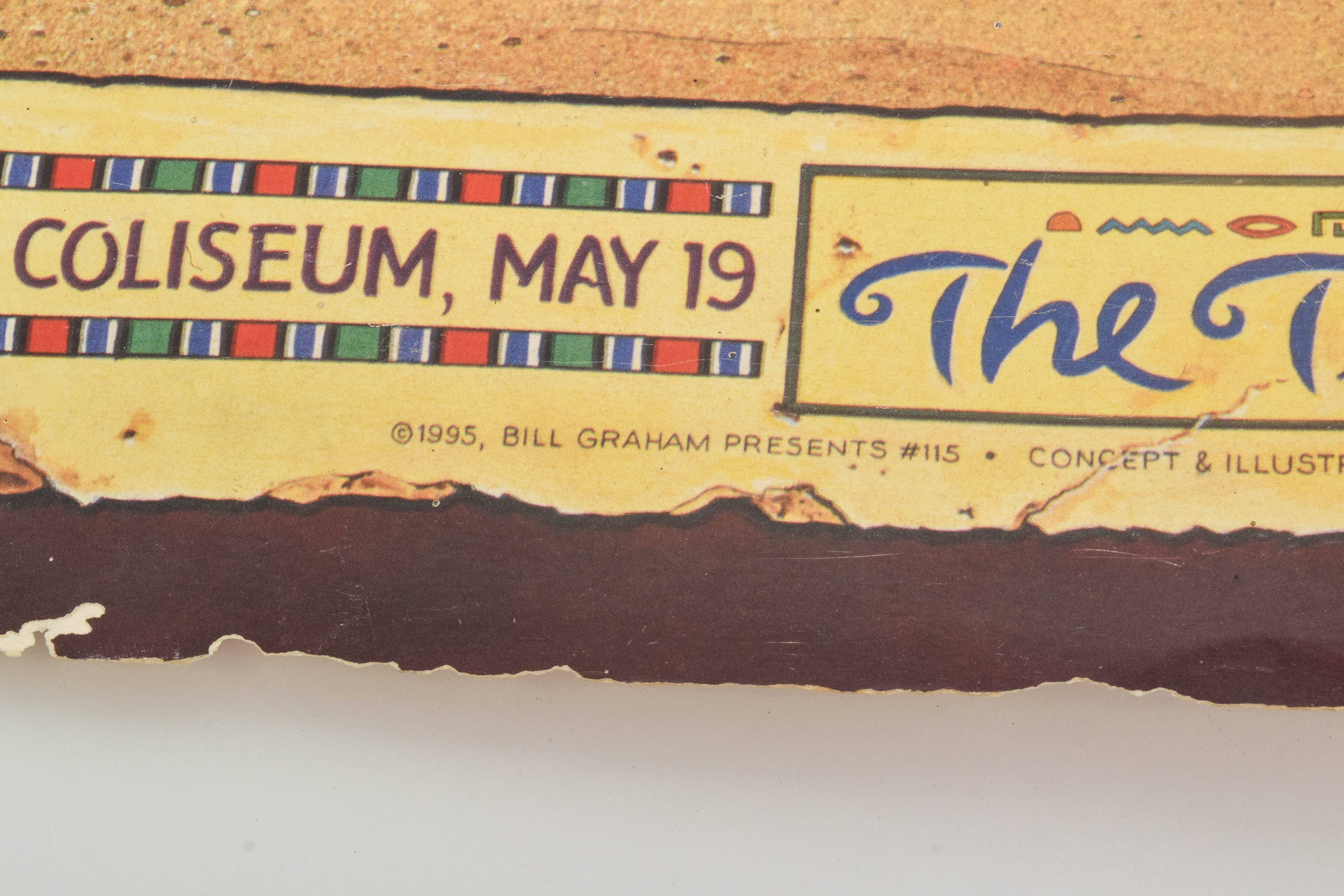 1995 Jimmy Page & Robert Plant Tour Poster