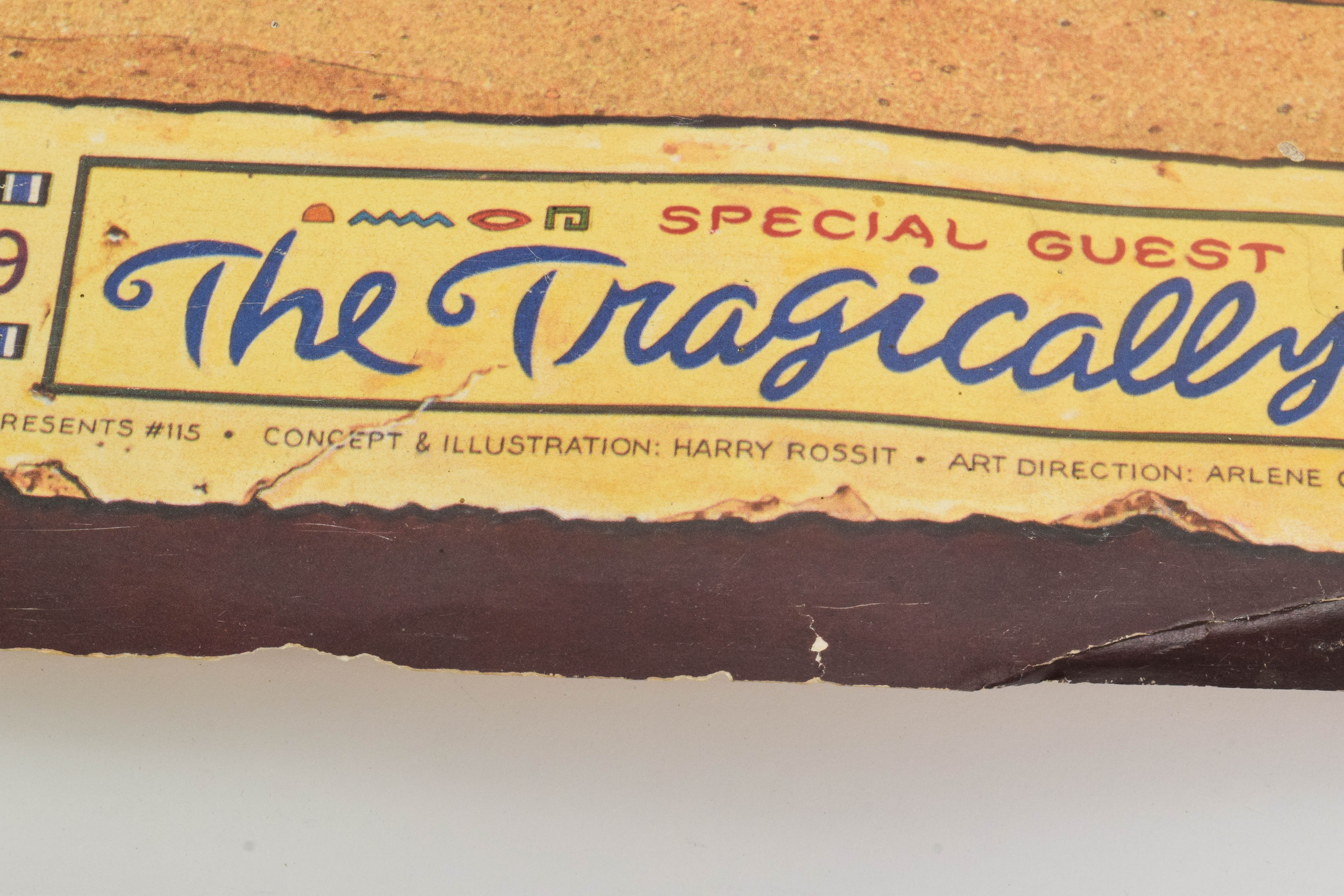 1995 Jimmy Page & Robert Plant Tour Poster