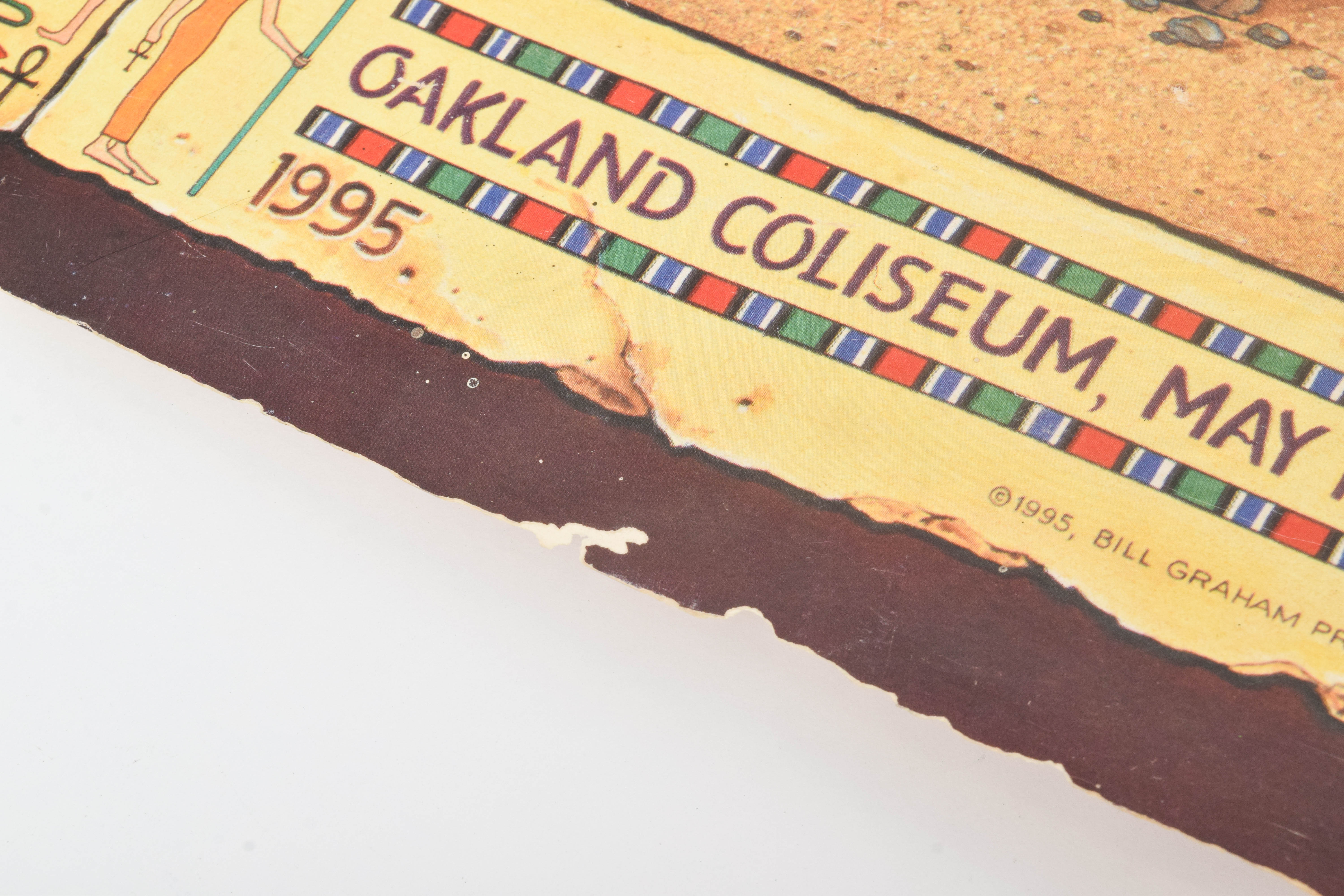 1995 Jimmy Page & Robert Plant Tour Poster