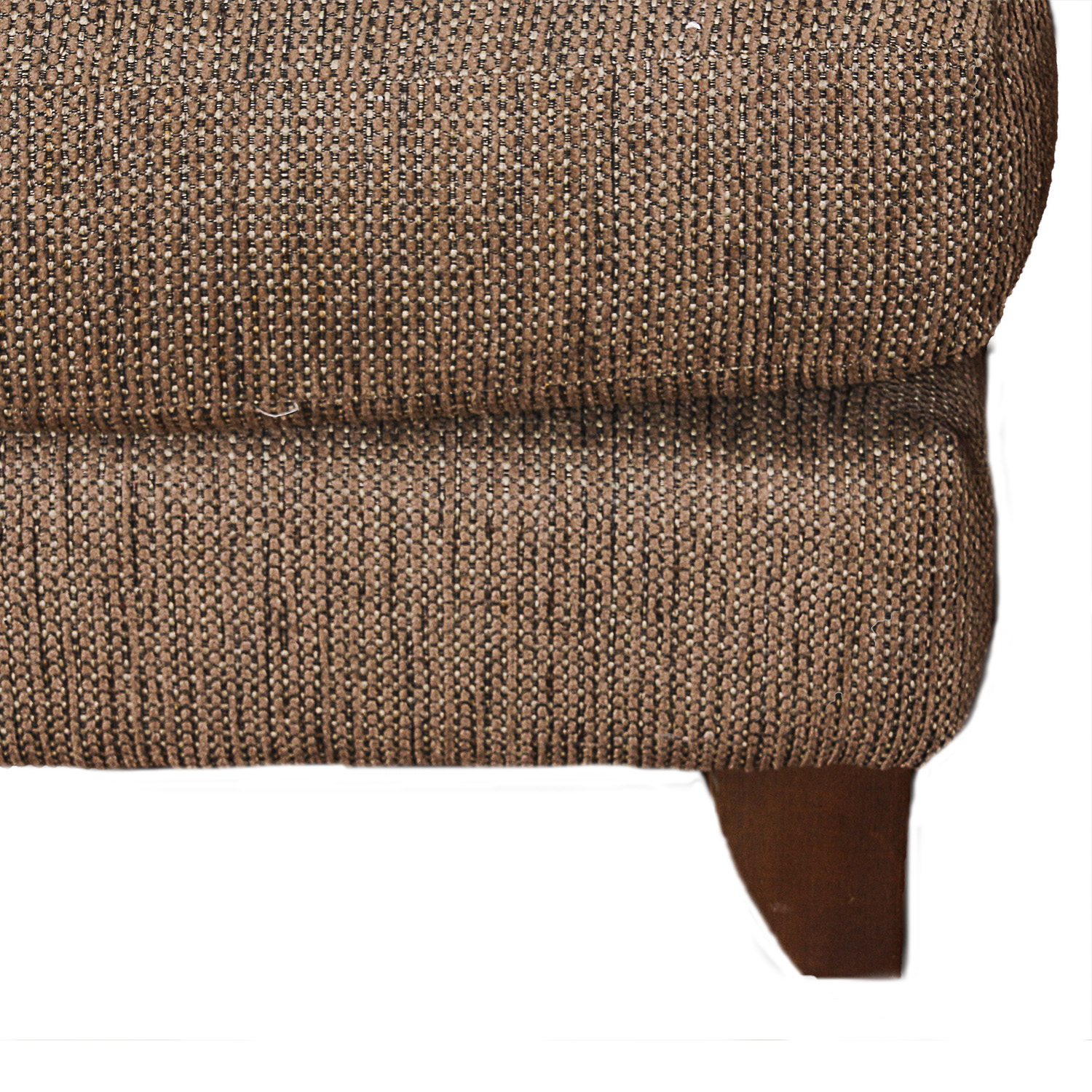 Havertys Brown-Upholstered Chaise Lounge