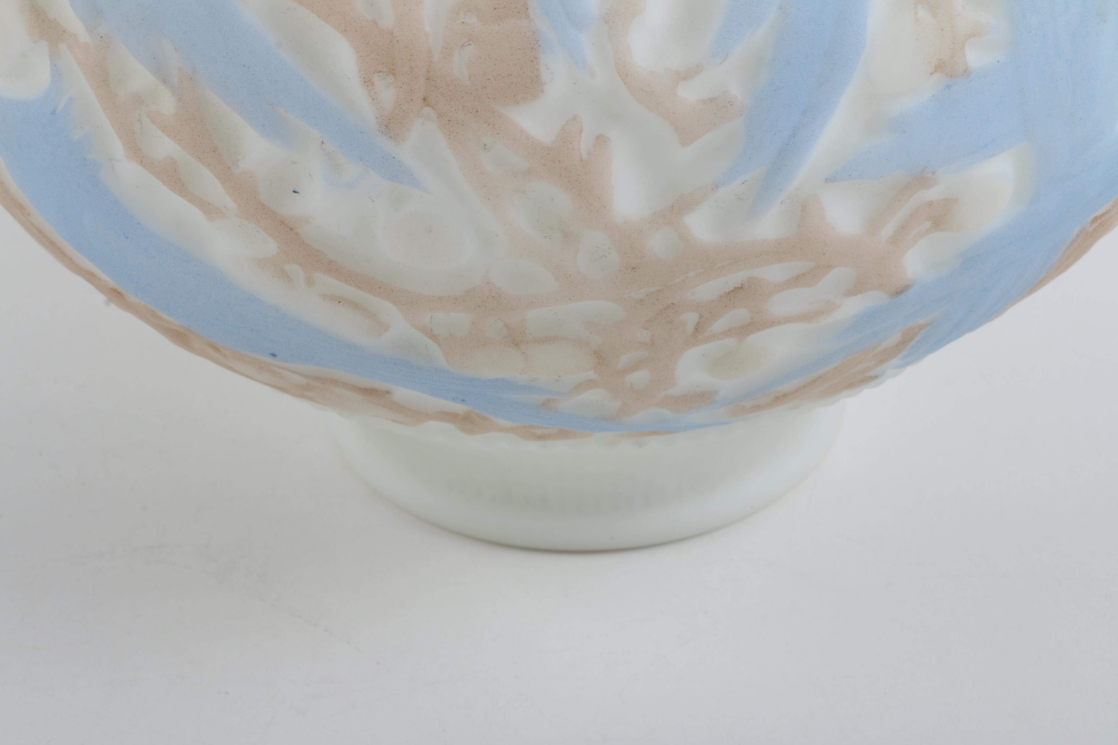 1926 Martele Art Glass Vase for Phoenix Consolidated Glass