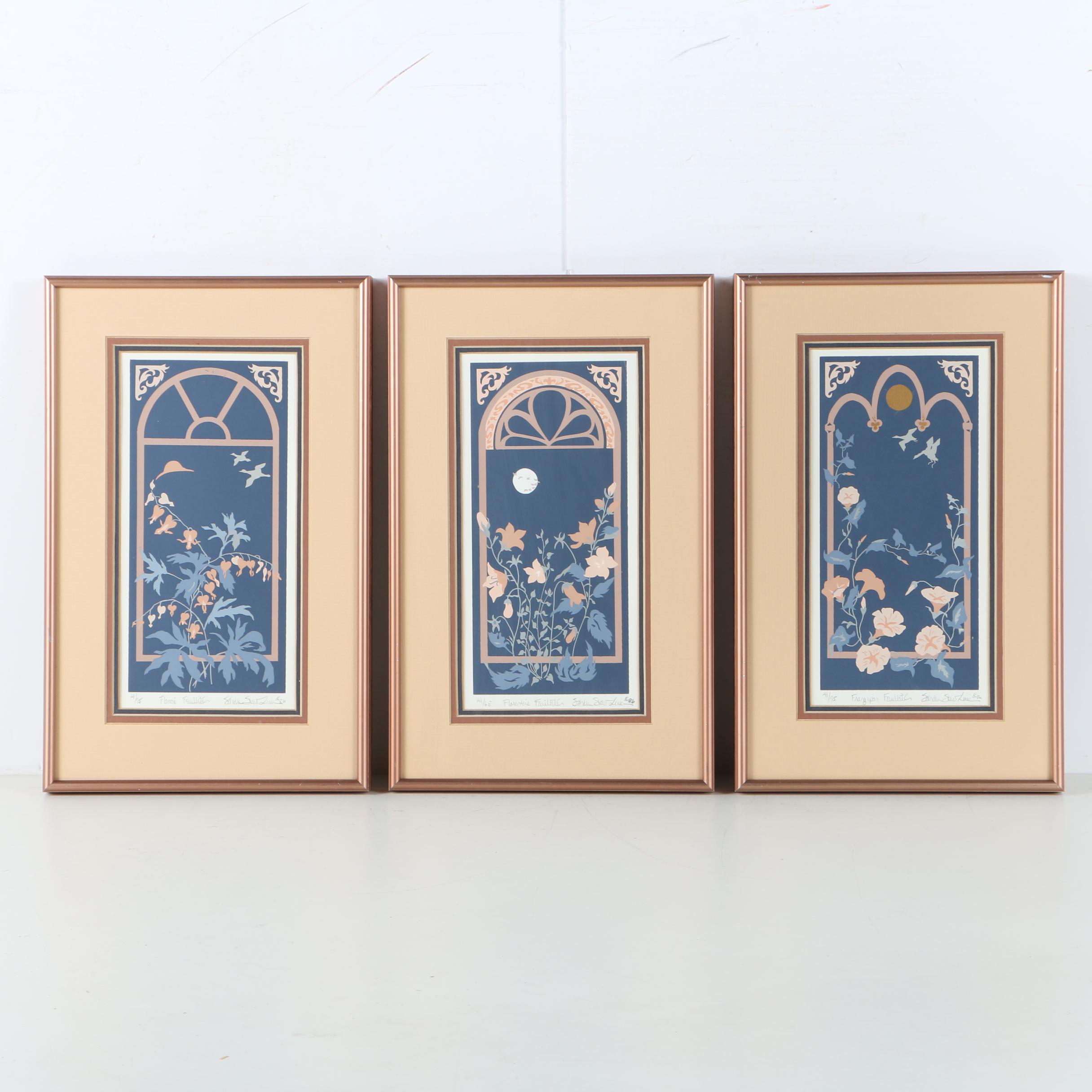 Sandra Sked Lima Limited Edition Serigraph Prints on Paper