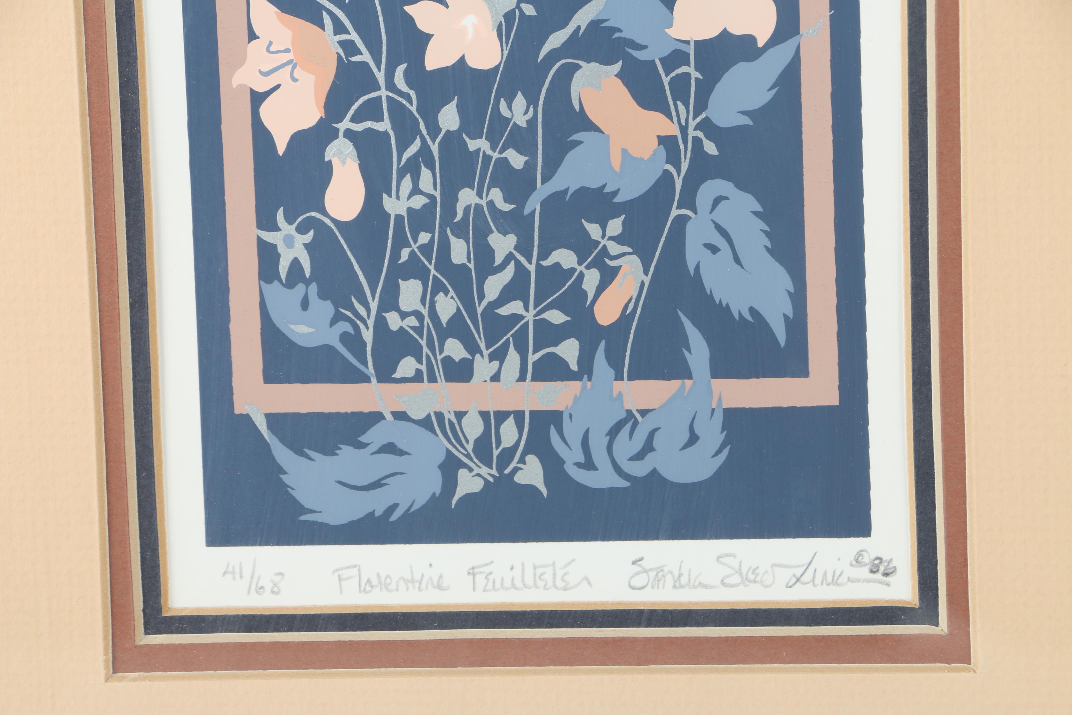 Sandra Sked Lima Limited Edition Serigraph Prints on Paper