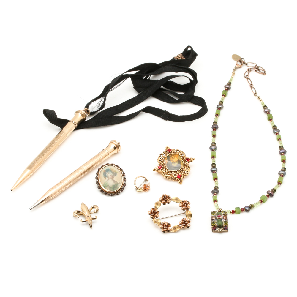 Grouping of Vintage Jewelry Including Krementz