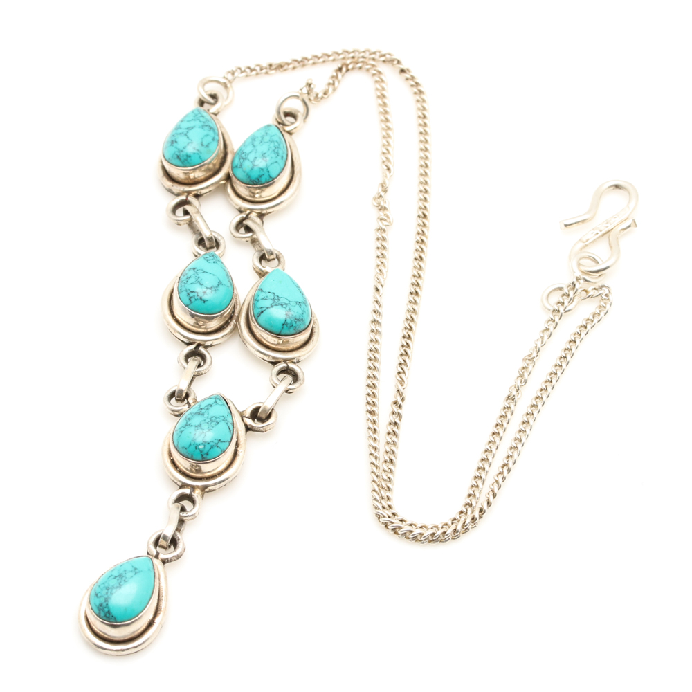 Sterling Silver Jewelry Assortment Including Gemstones