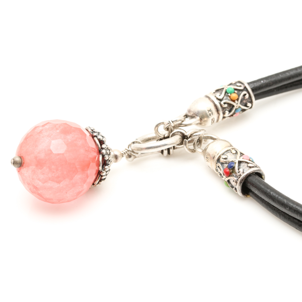 Sterling Silver Jewelry Assortment Including Gemstones