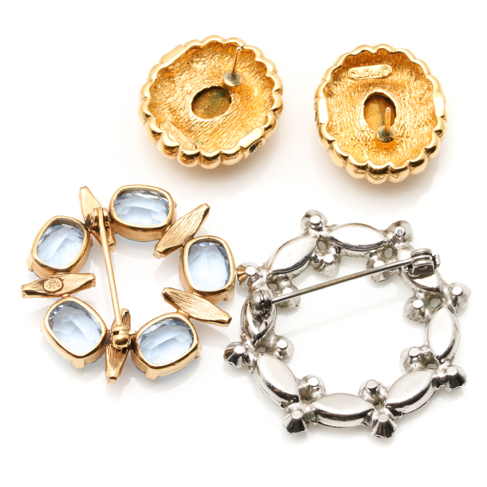 Collection of Vintage Jewelry Including Vendome, Weiss, and More