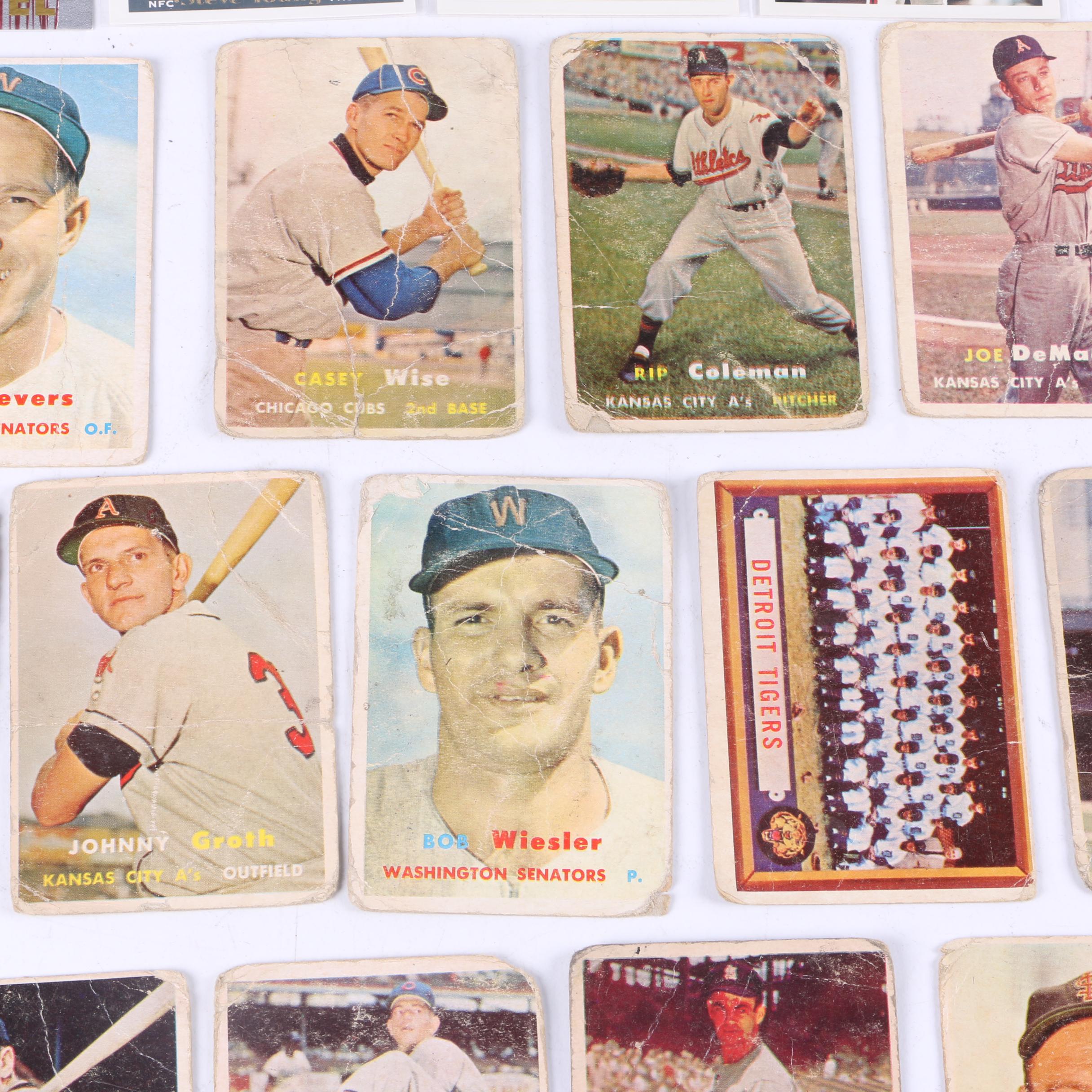 MLB and NFL Trading Cards