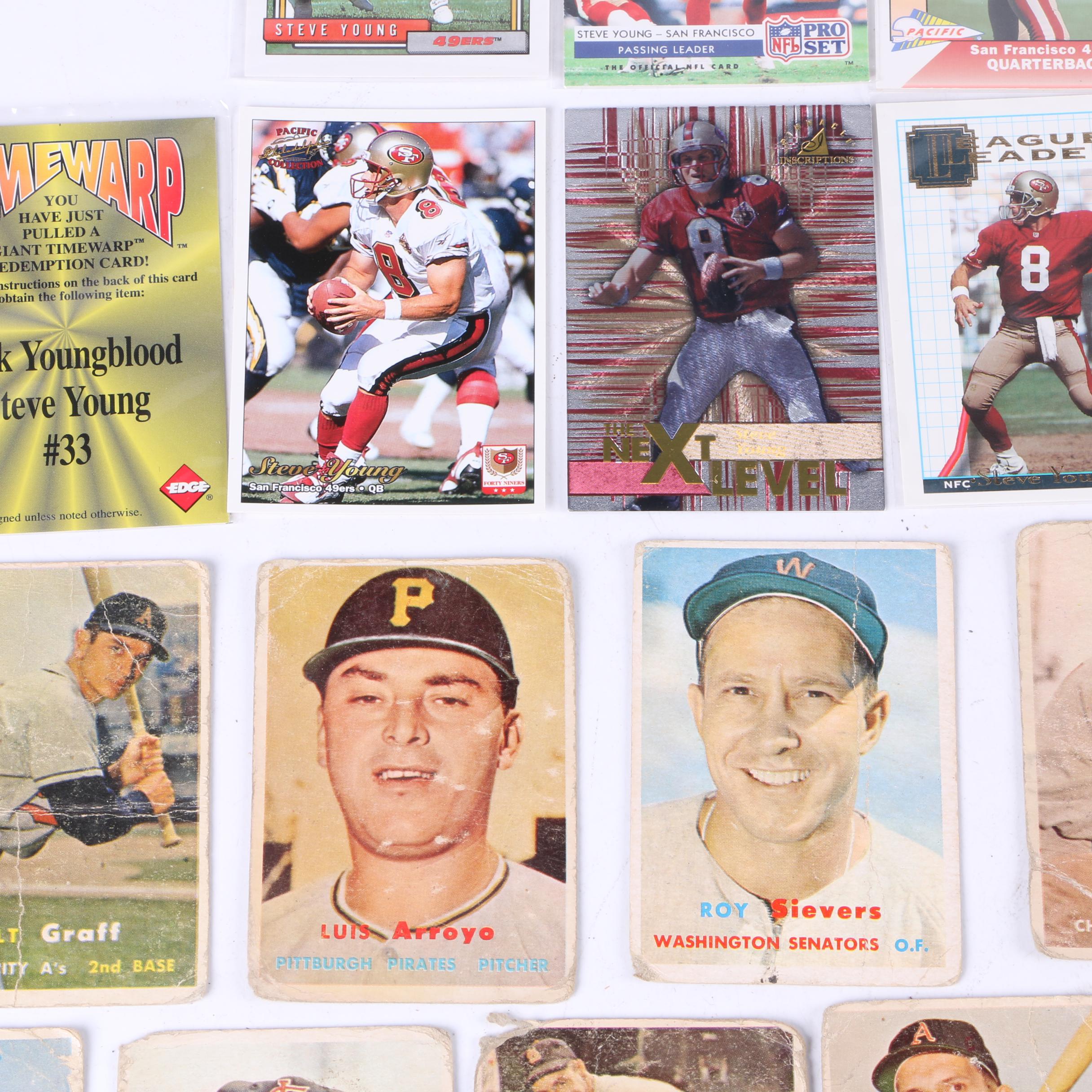 MLB and NFL Trading Cards