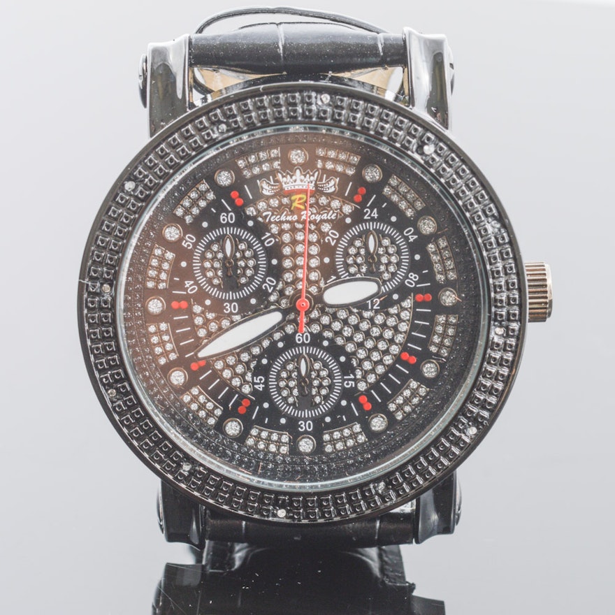 Techno Royale Diamond Wristwatch
