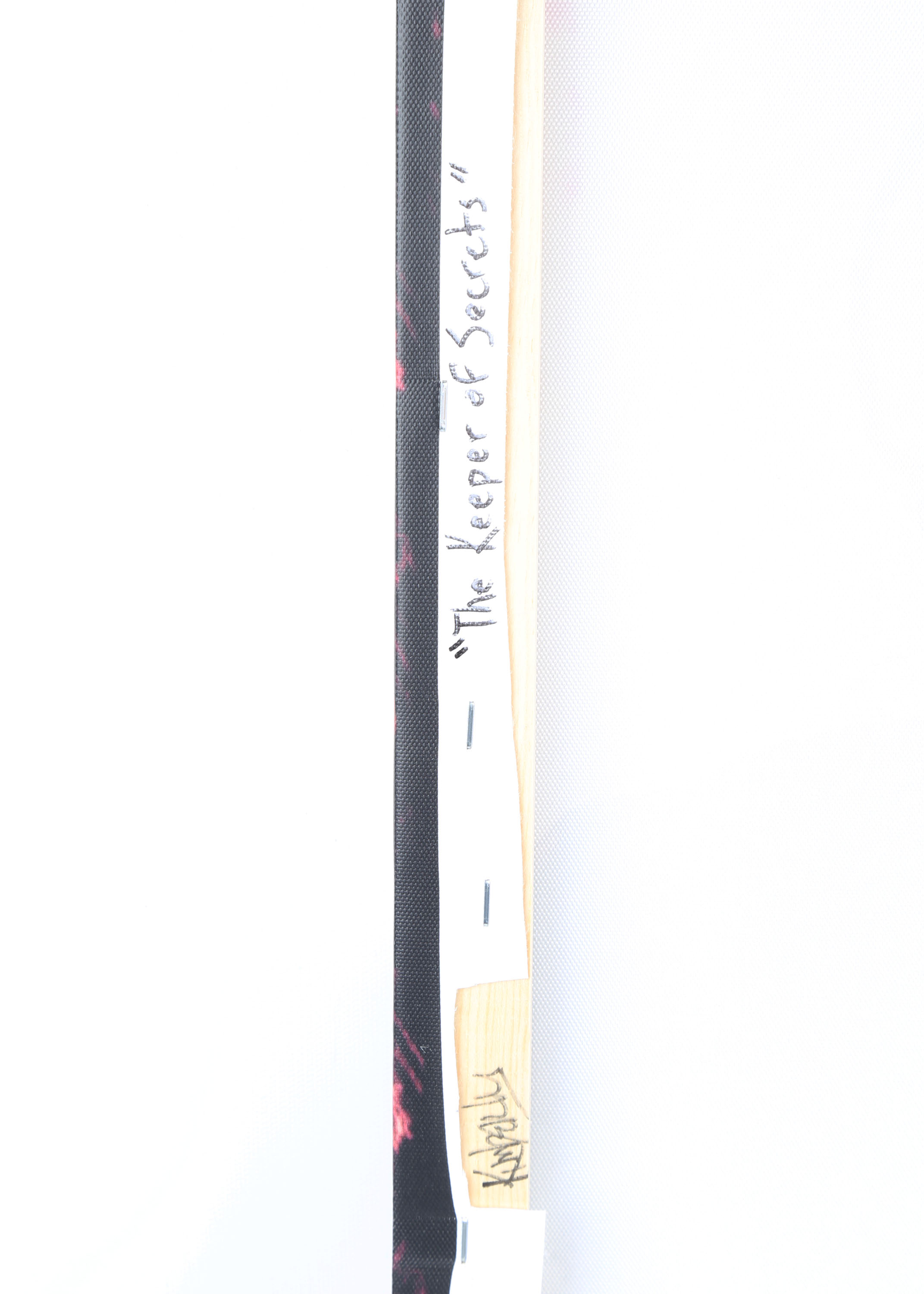 Kimberly Tradigital Mixed Media On Canvas "The Keeper of Secrets"