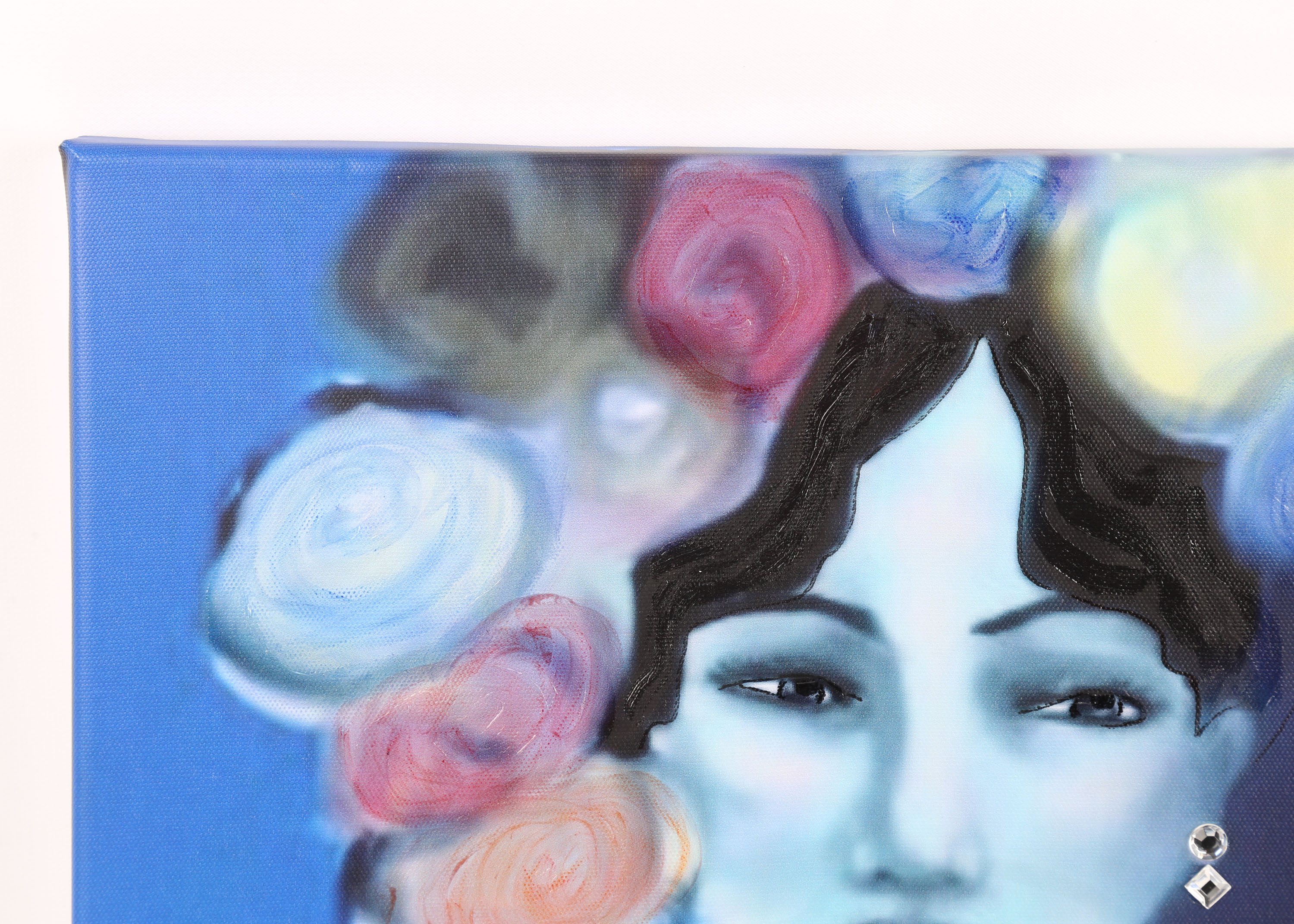 Kimberly Tradigital Mixed Media on Canvas "Sophie"