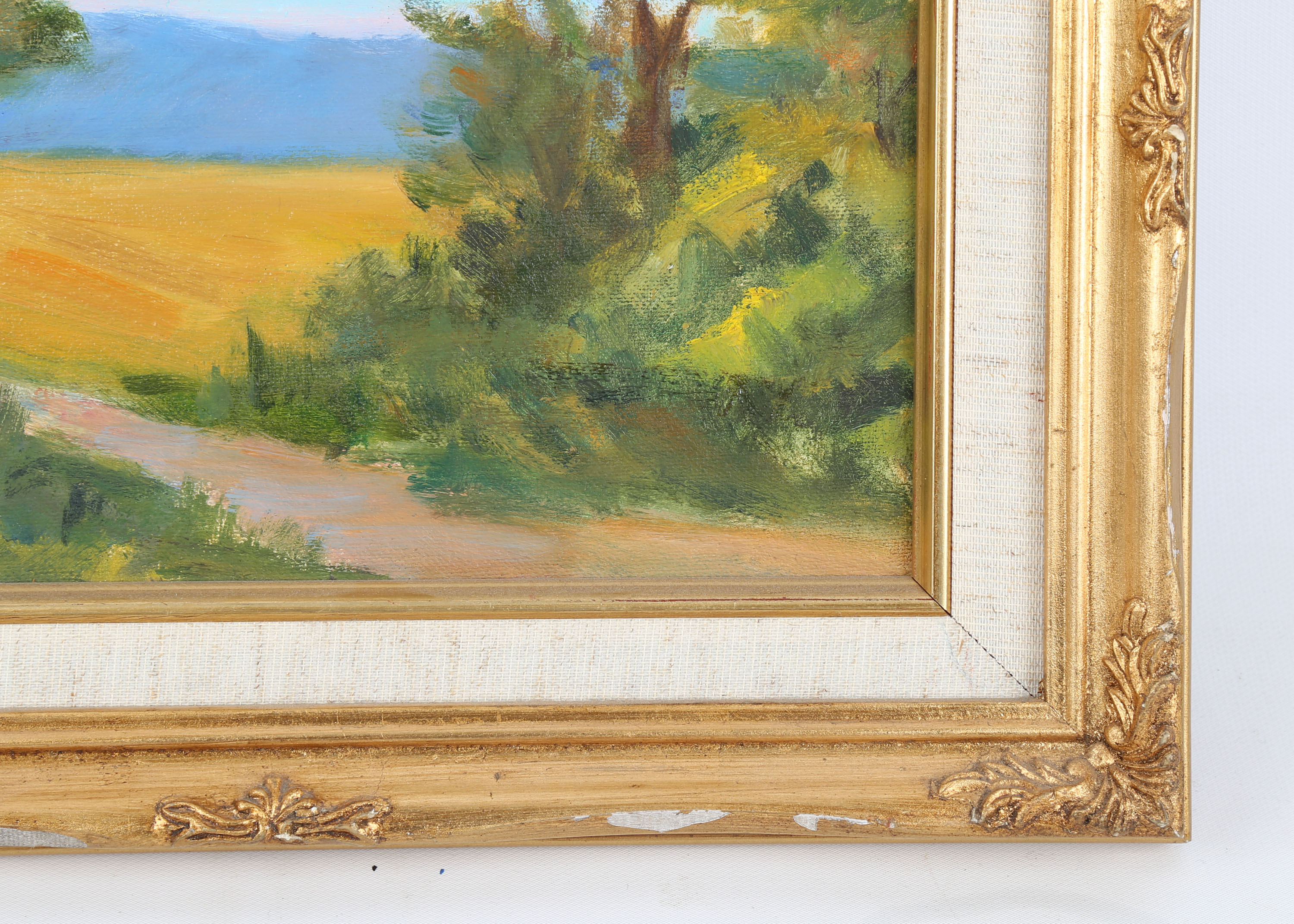 Han Cashion Oil Painting on Canvas "Pass"