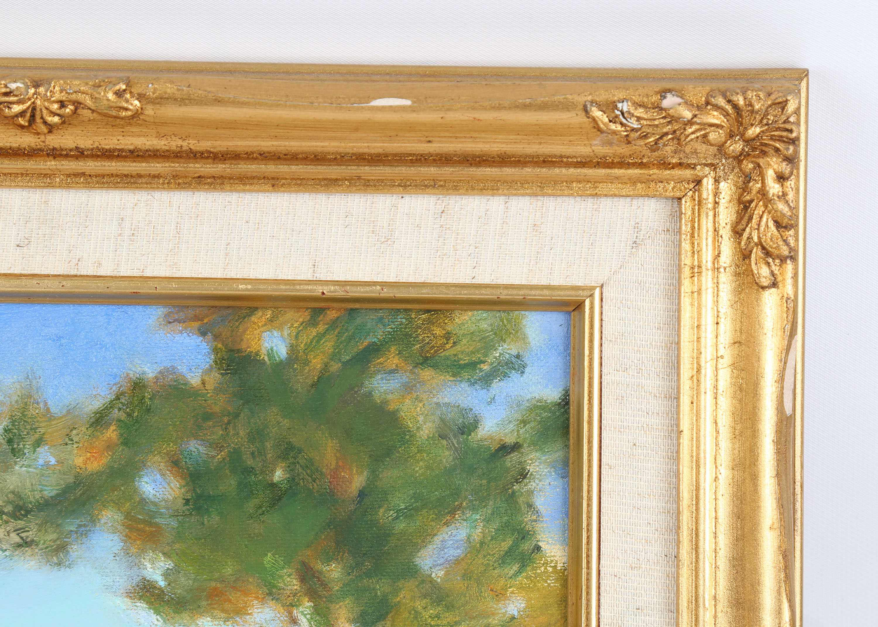 Han Cashion Oil Painting on Canvas "Pass"