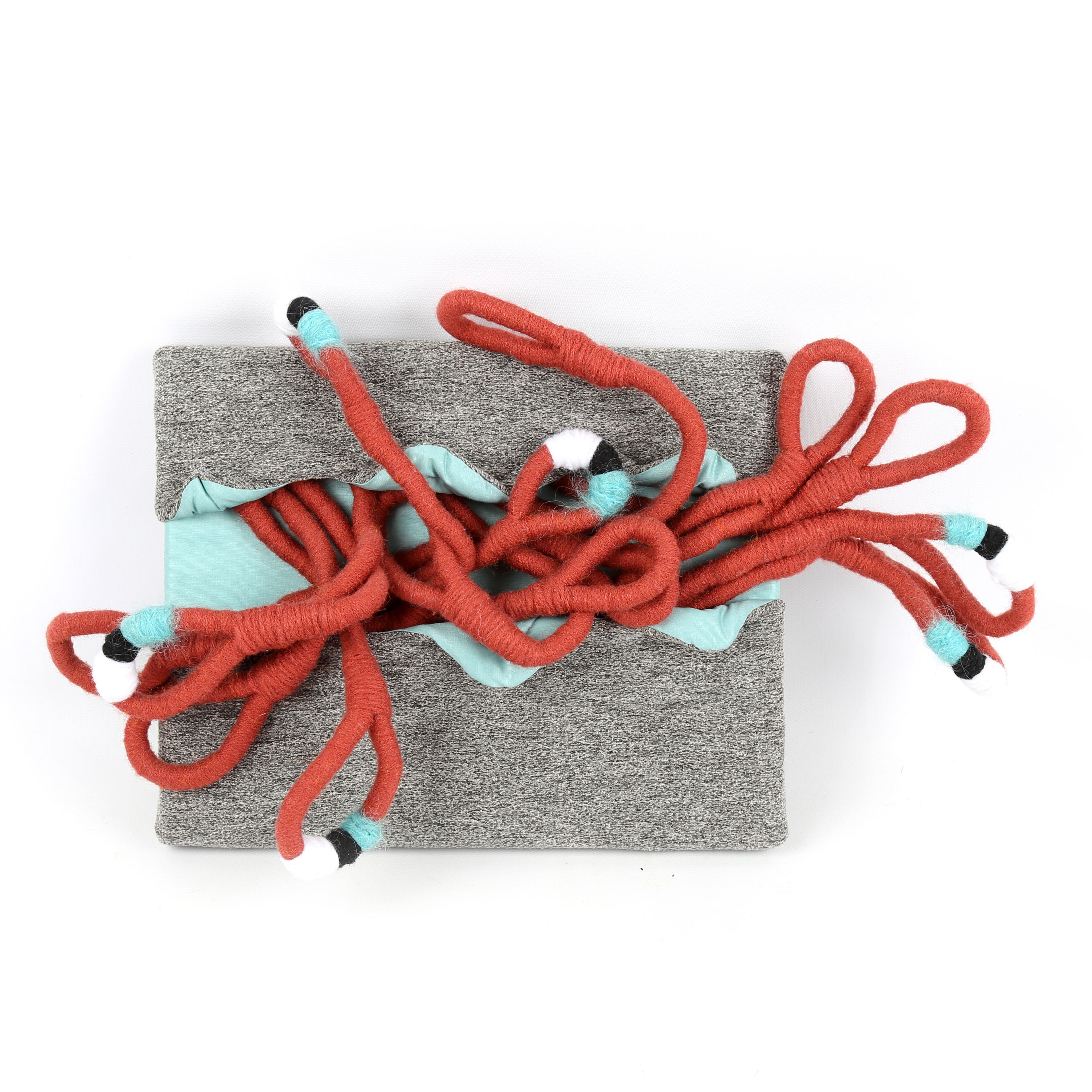 Debbie Stairs Abstract Textile "Tides"