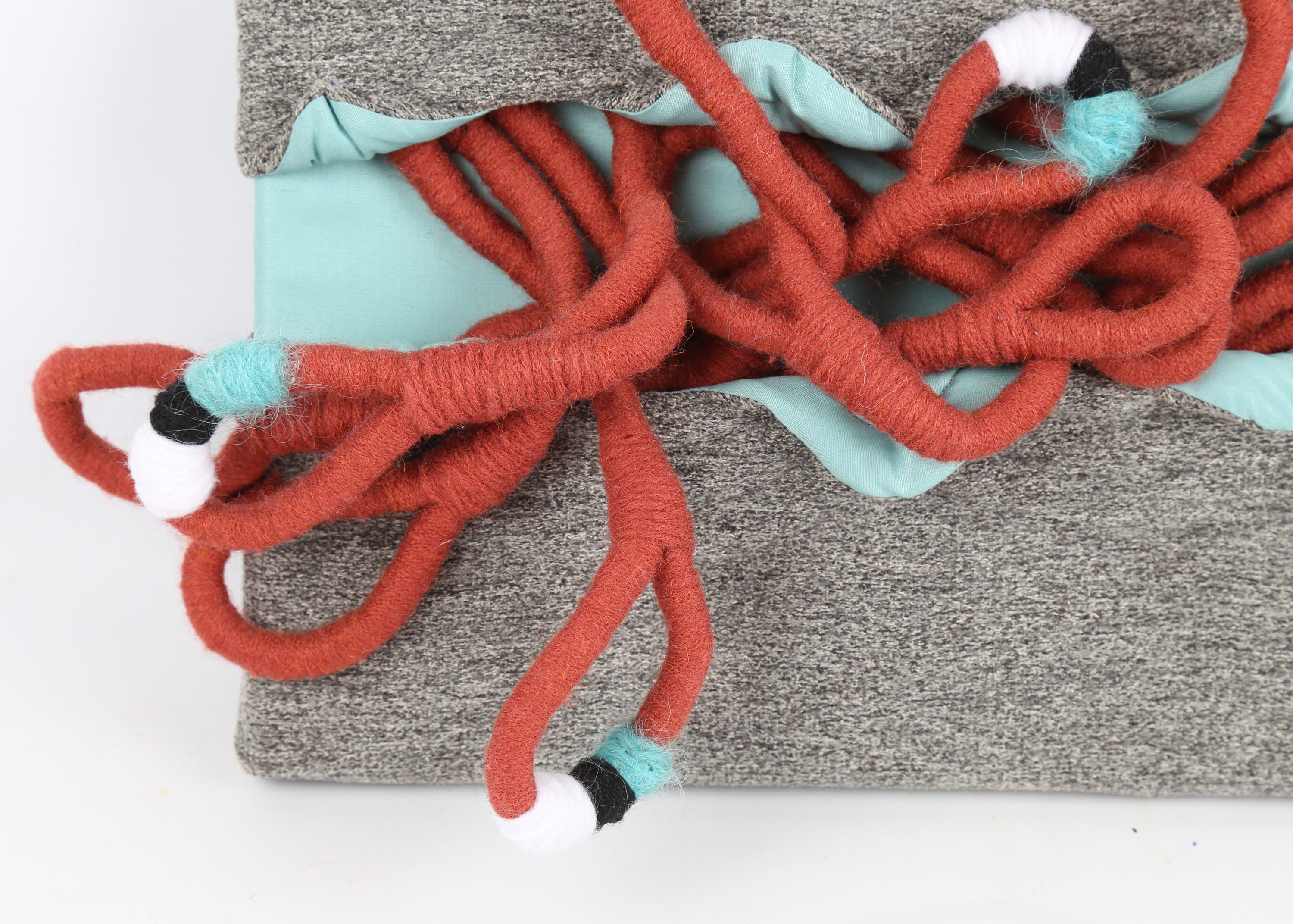 Debbie Stairs Abstract Textile "Tides"