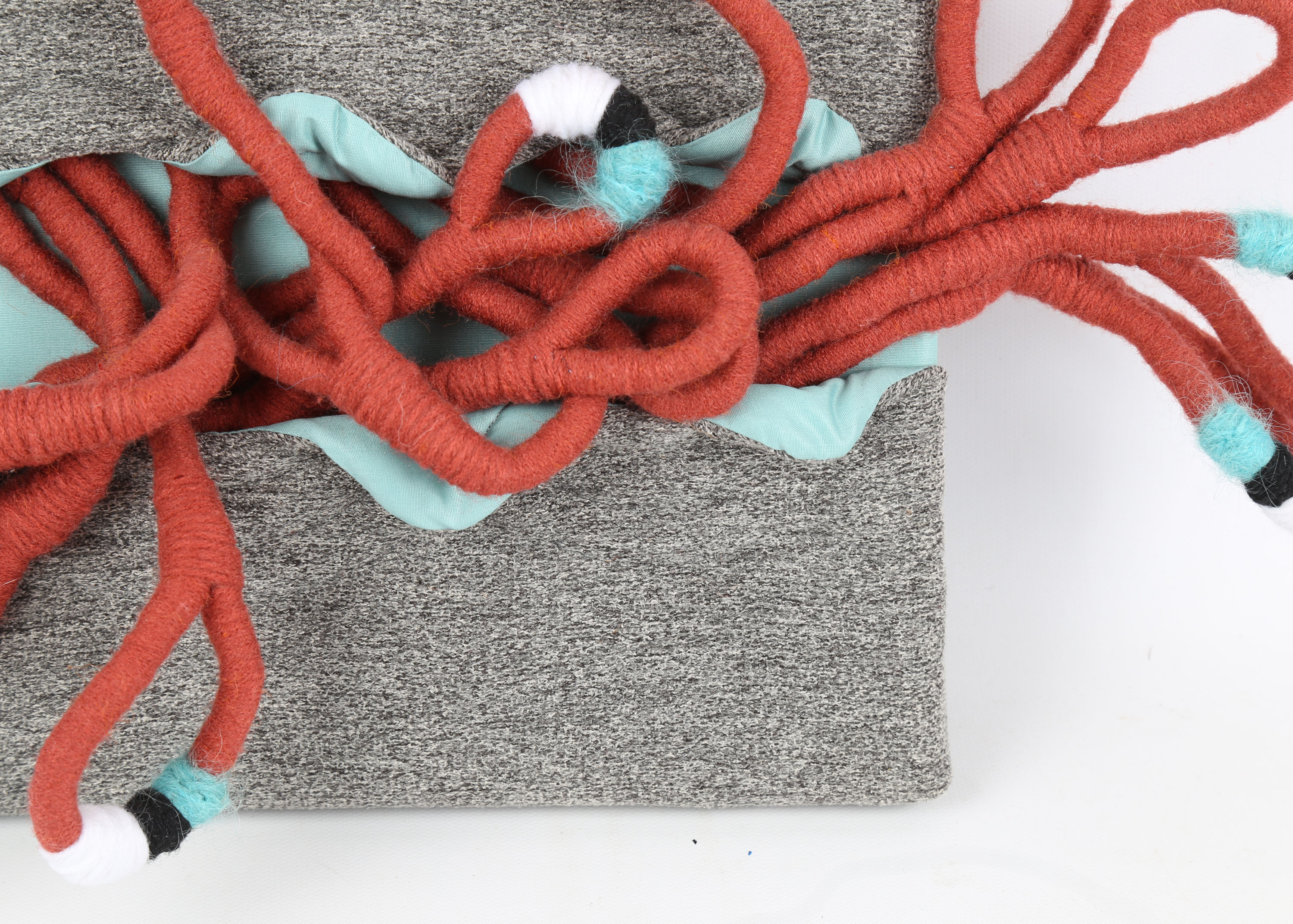 Debbie Stairs Abstract Textile "Tides"