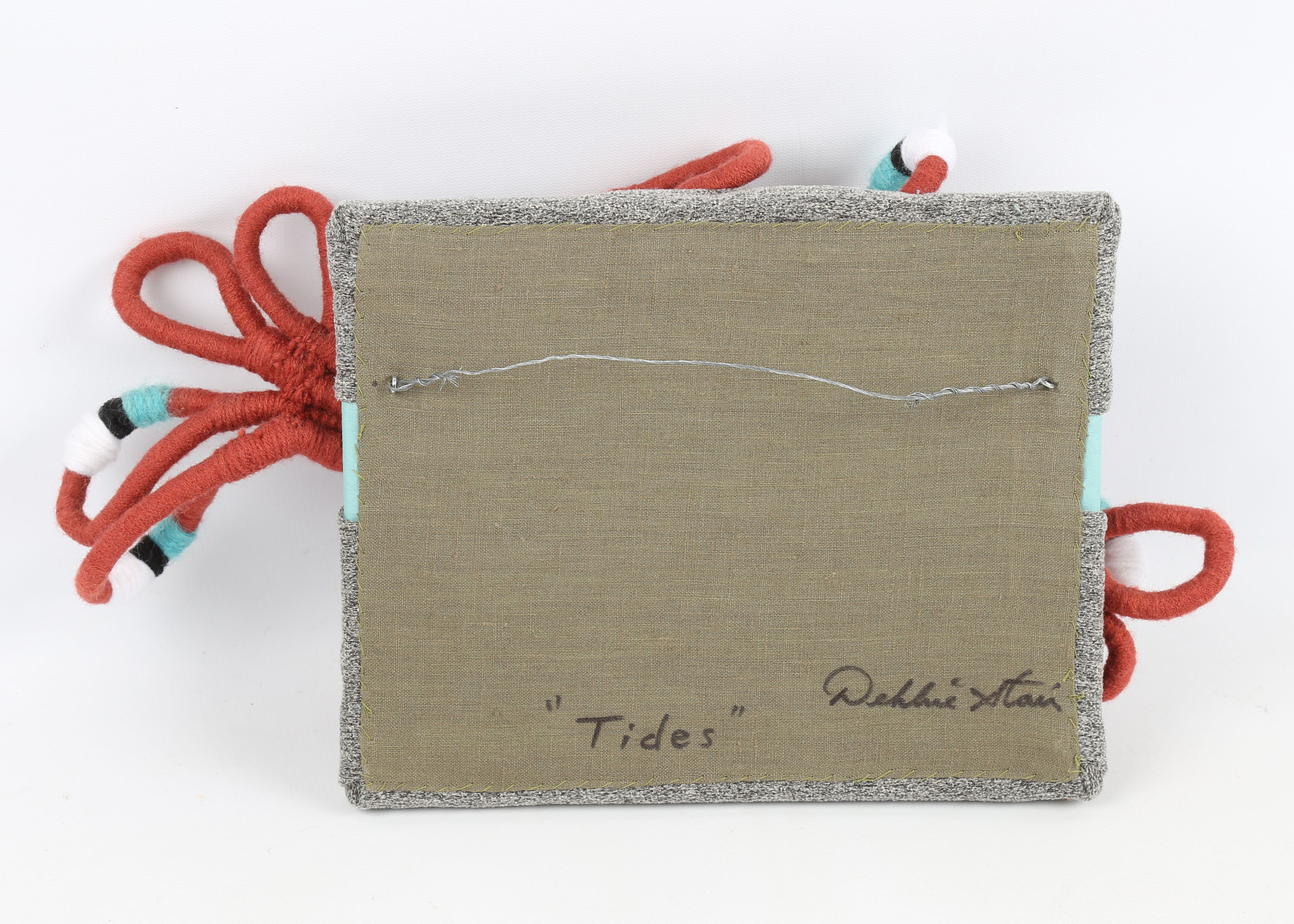 Debbie Stairs Abstract Textile "Tides"