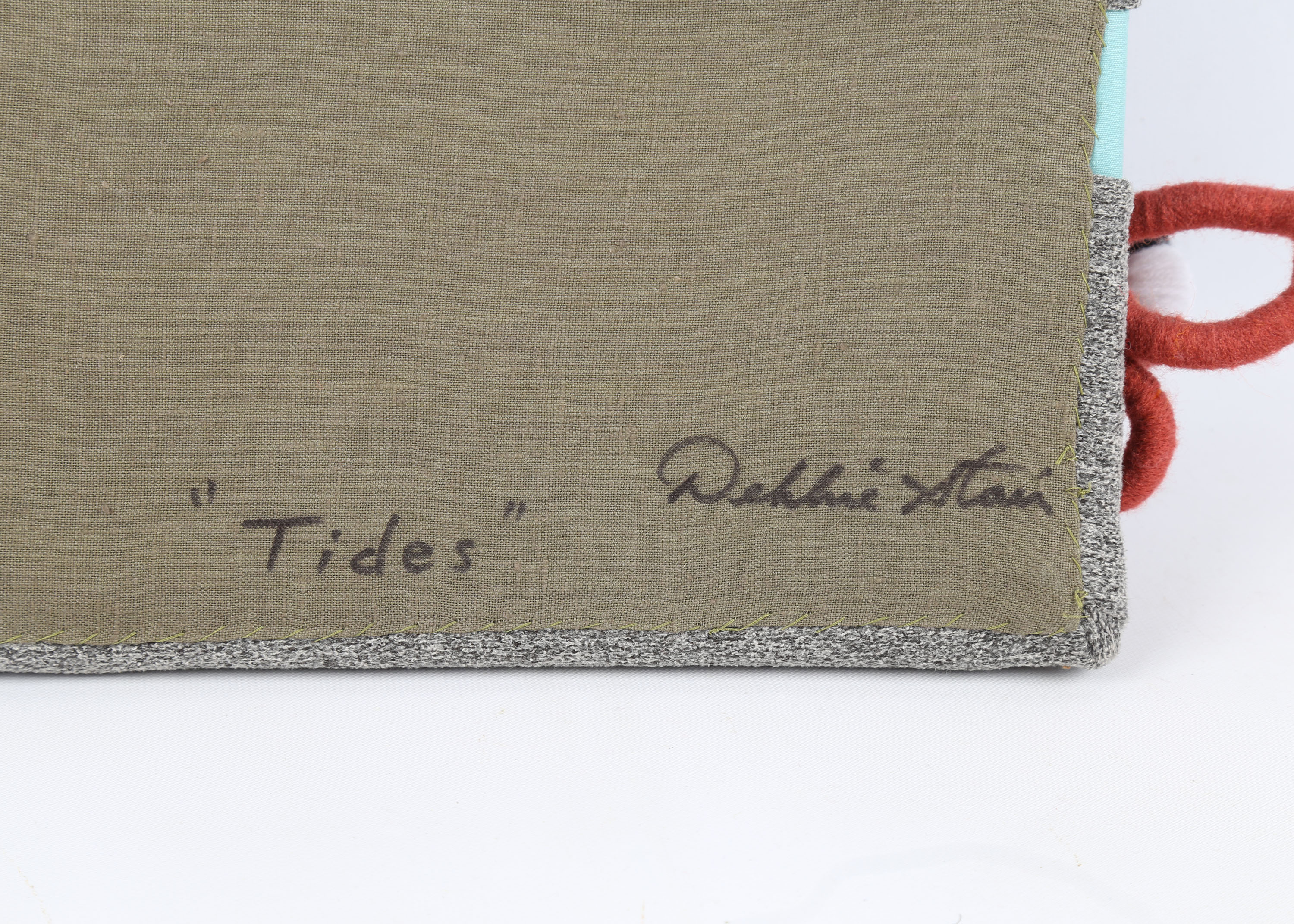 Debbie Stairs Abstract Textile "Tides"