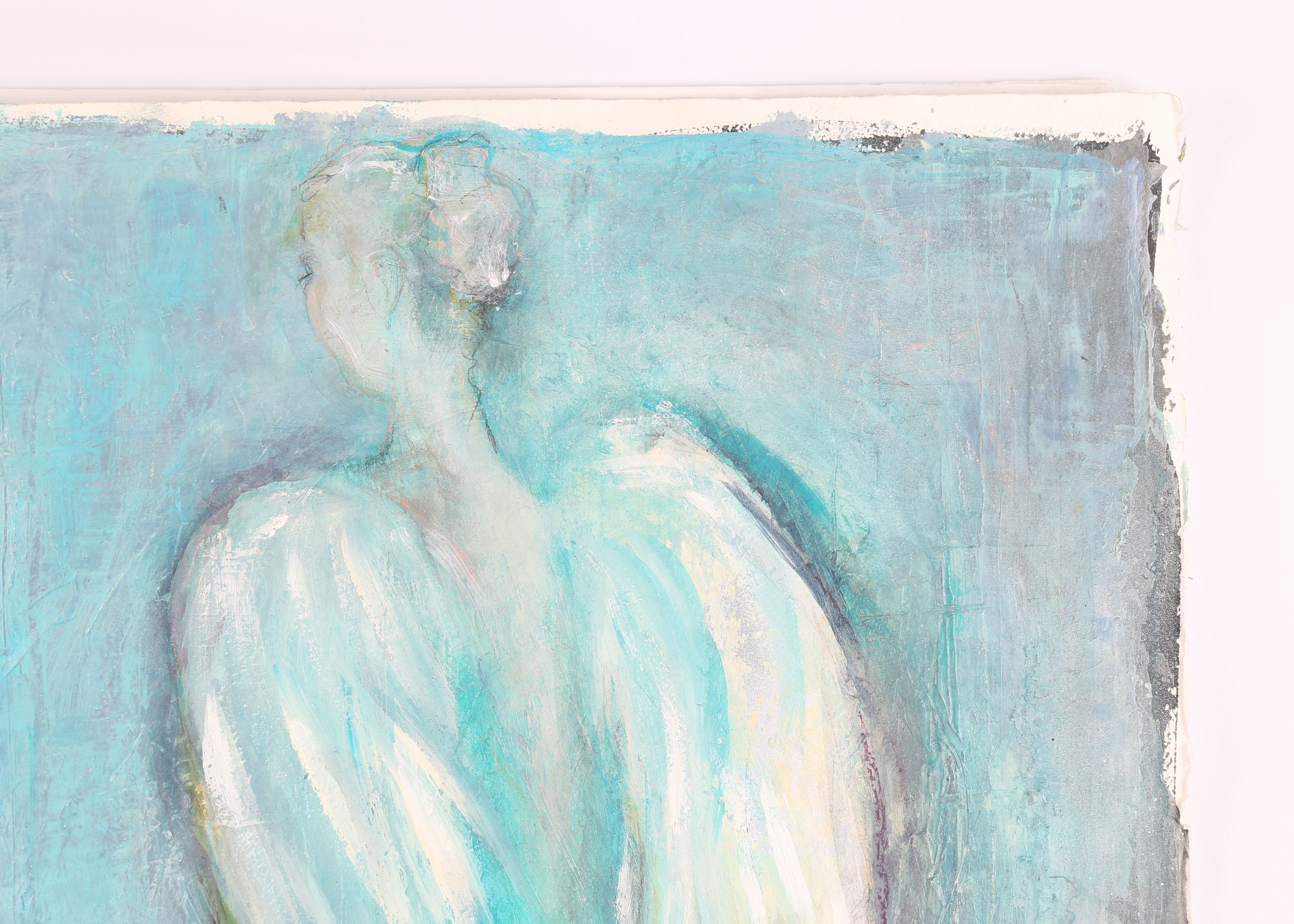 Donna Wheatley Mixed Media on Paper "Wonder"