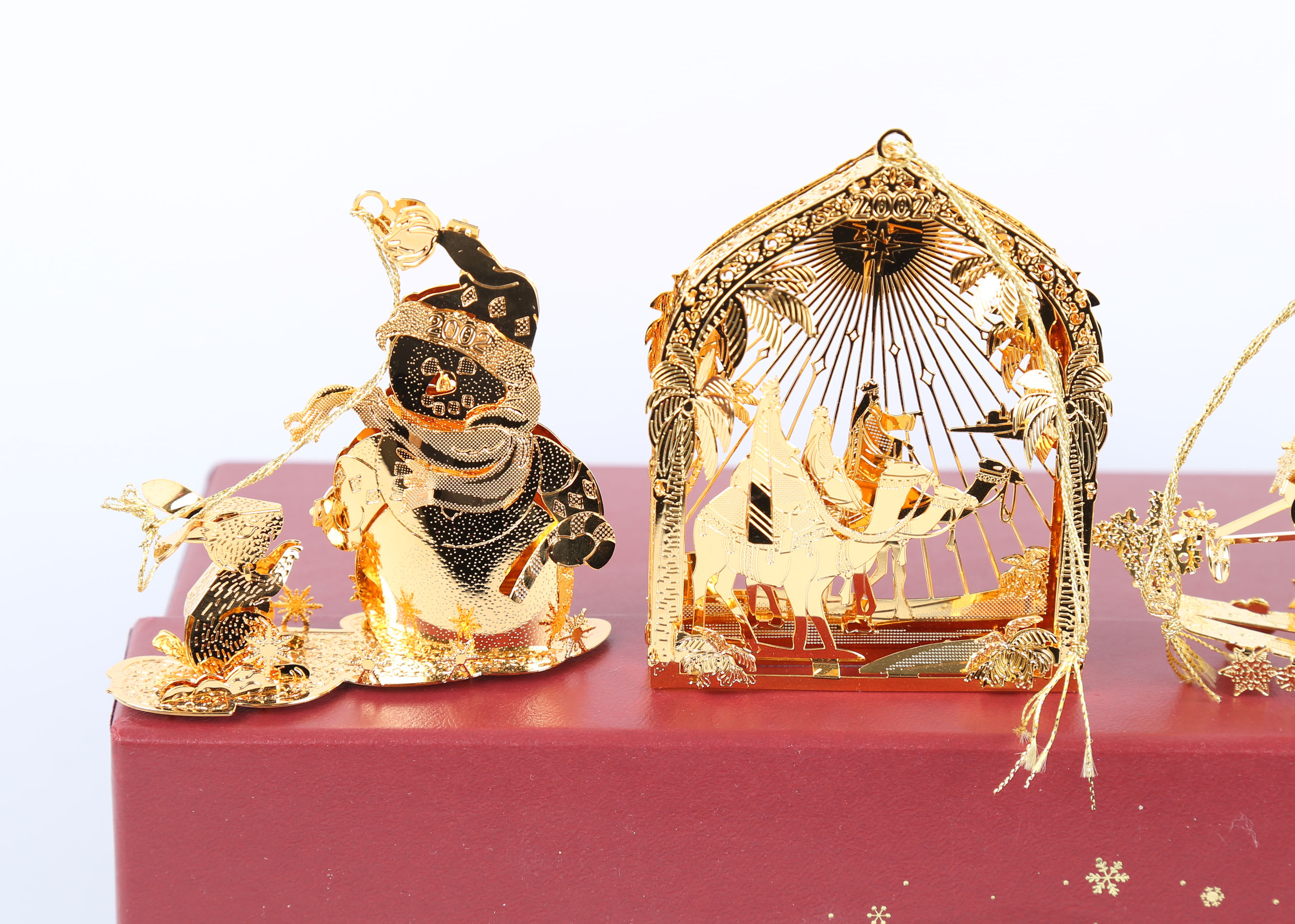 The Danbury Mint 2002 Christmas Ornament Collection