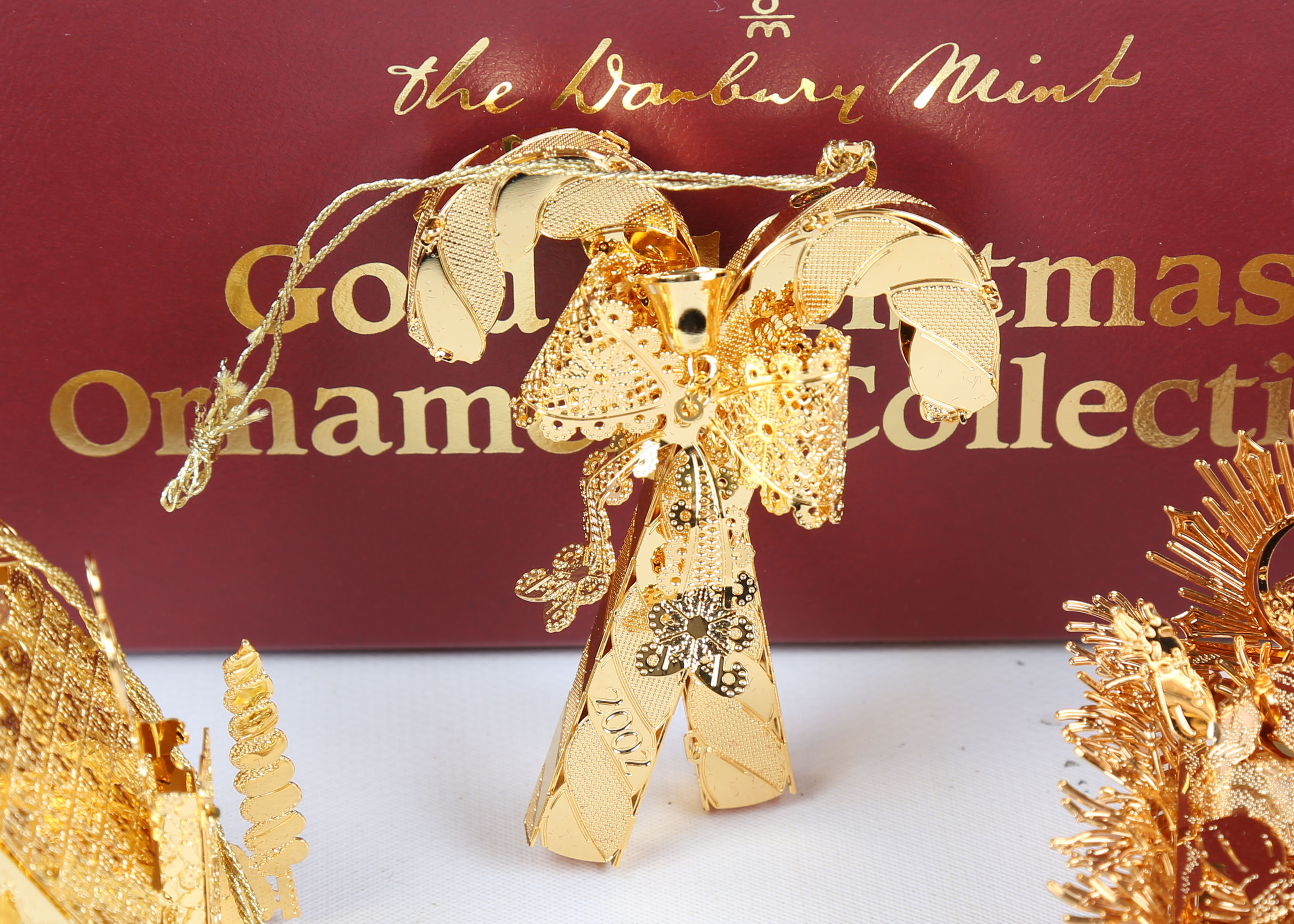 The Danbury Mint 2002 Christmas Ornament Collection