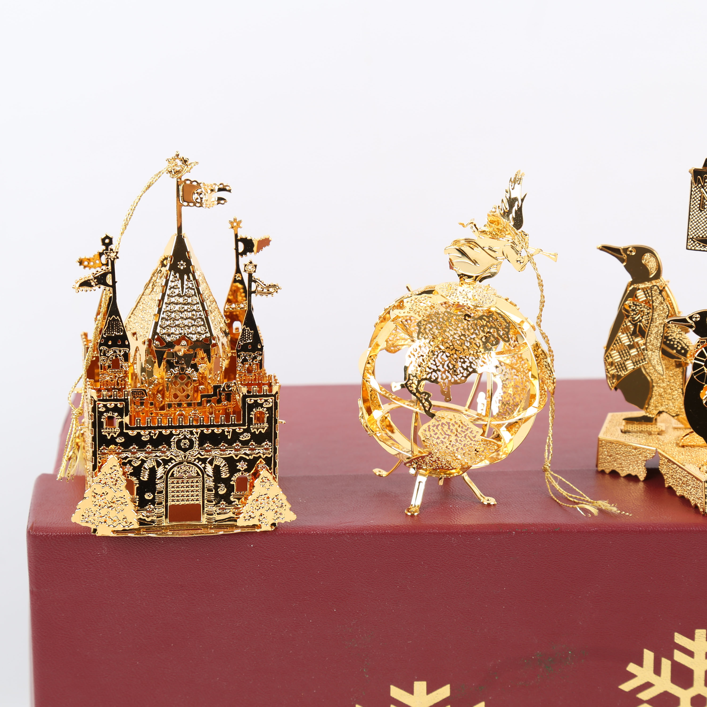 Danbury Mint "Millennium 2000" Christmas Ornament Collection