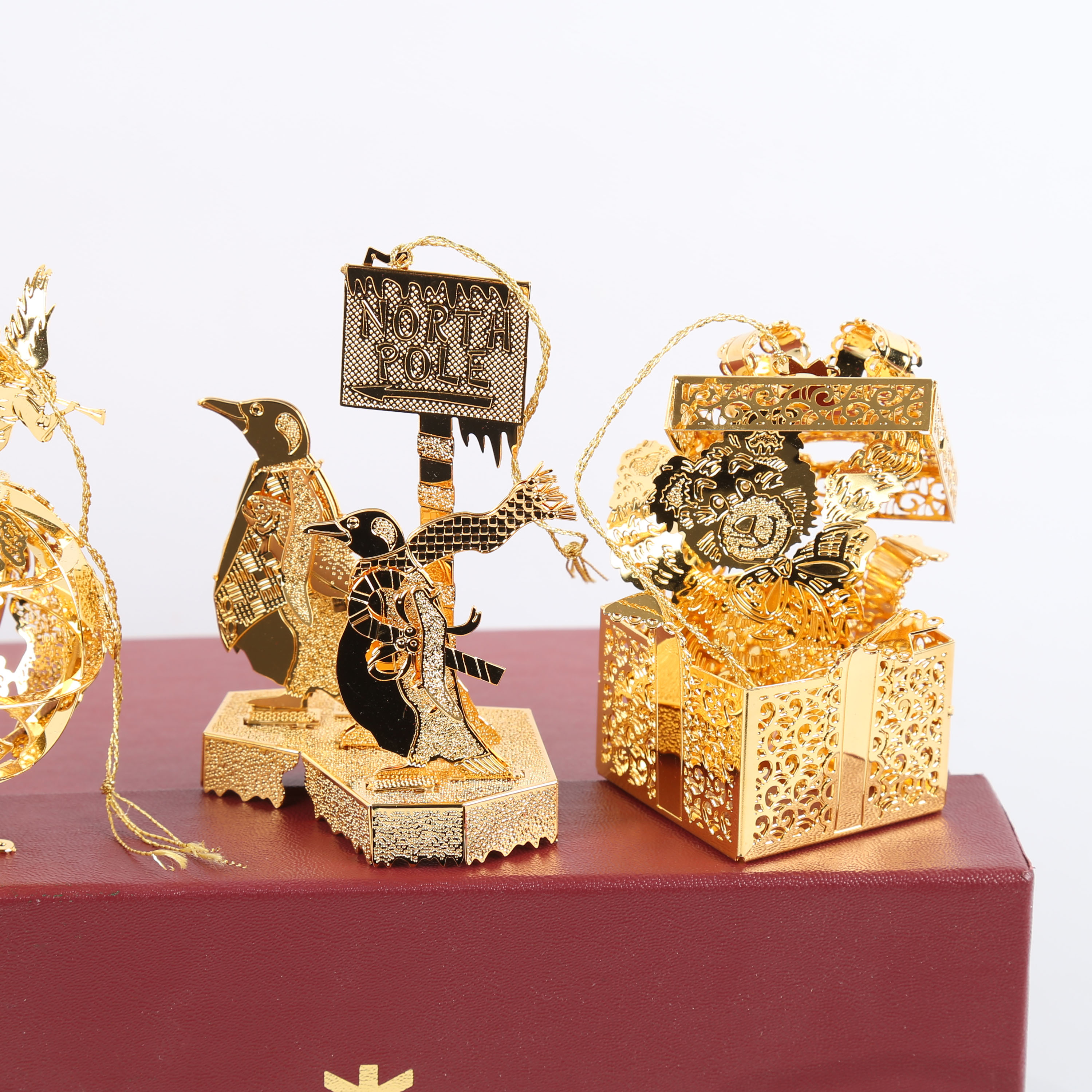 Danbury Mint "Millennium 2000" Christmas Ornament Collection