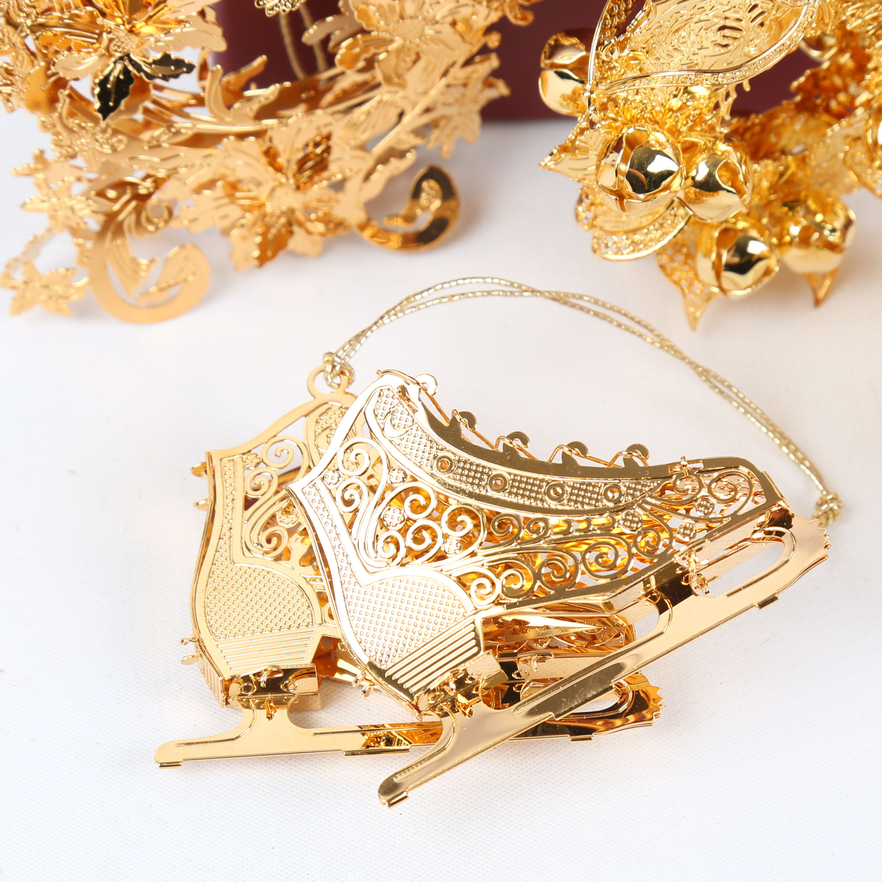 Danbury Mint "Millennium 2000" Christmas Ornament Collection