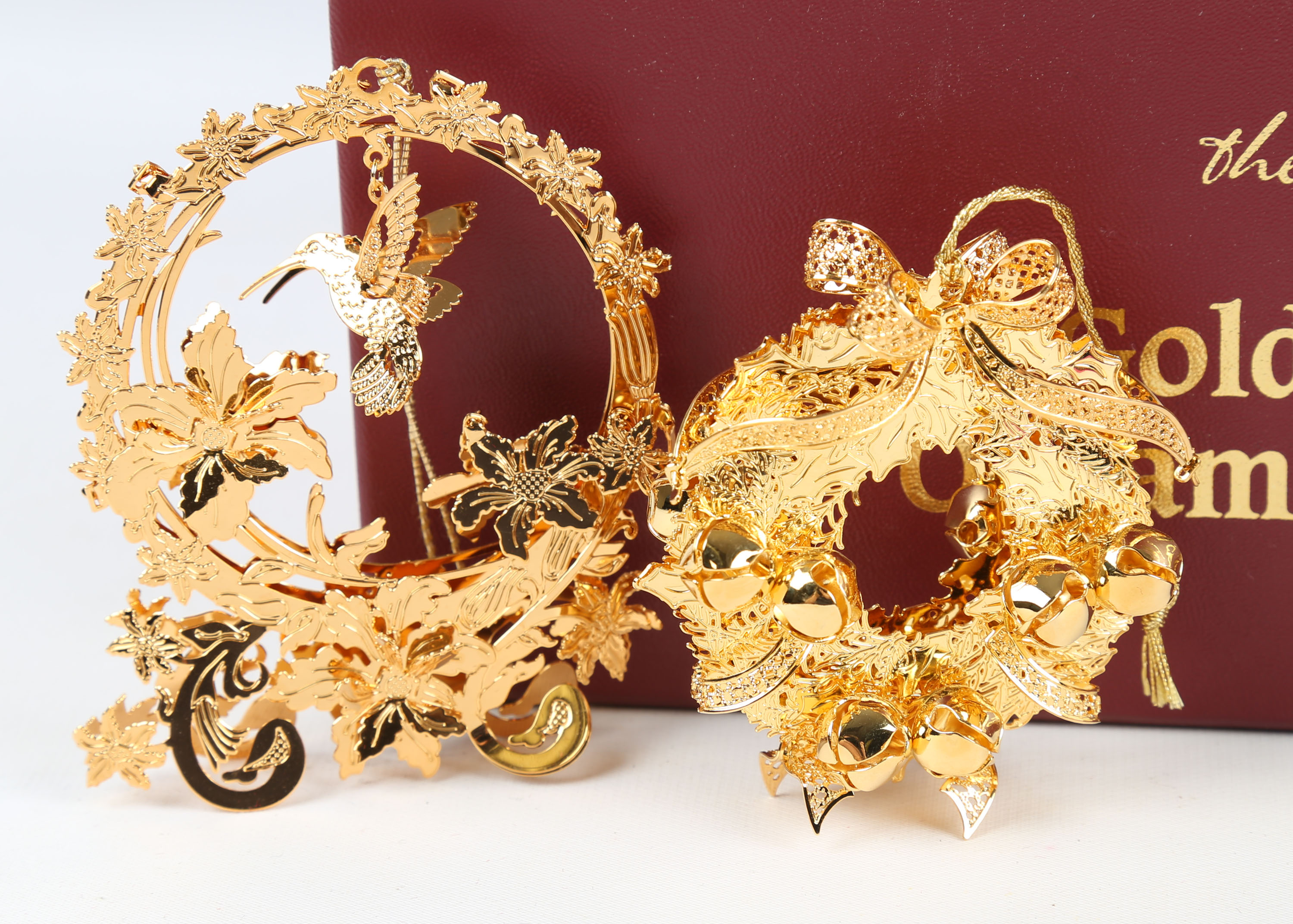 Danbury Mint "Millennium 2000" Christmas Ornament Collection