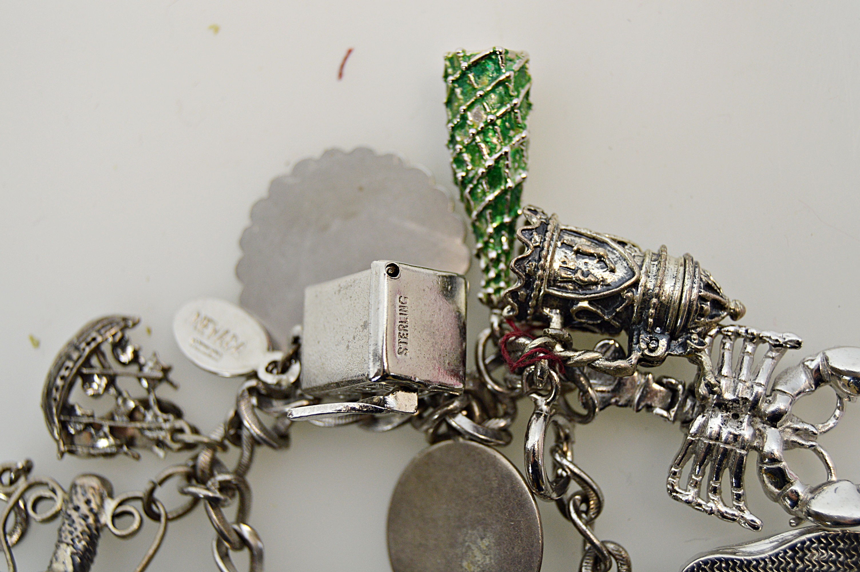 Sterling Silver Charm Bracelet