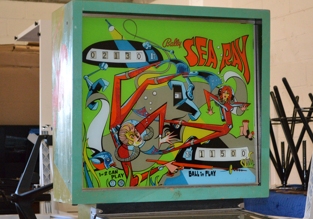Vintage Bally "Sea Ray" Pinball Machine