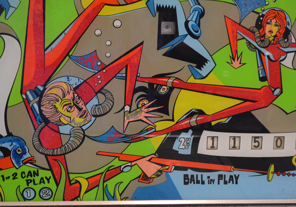 Vintage Bally "Sea Ray" Pinball Machine