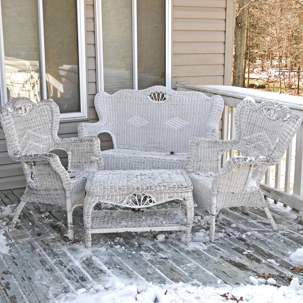 Wicker Patio Furniture Set
