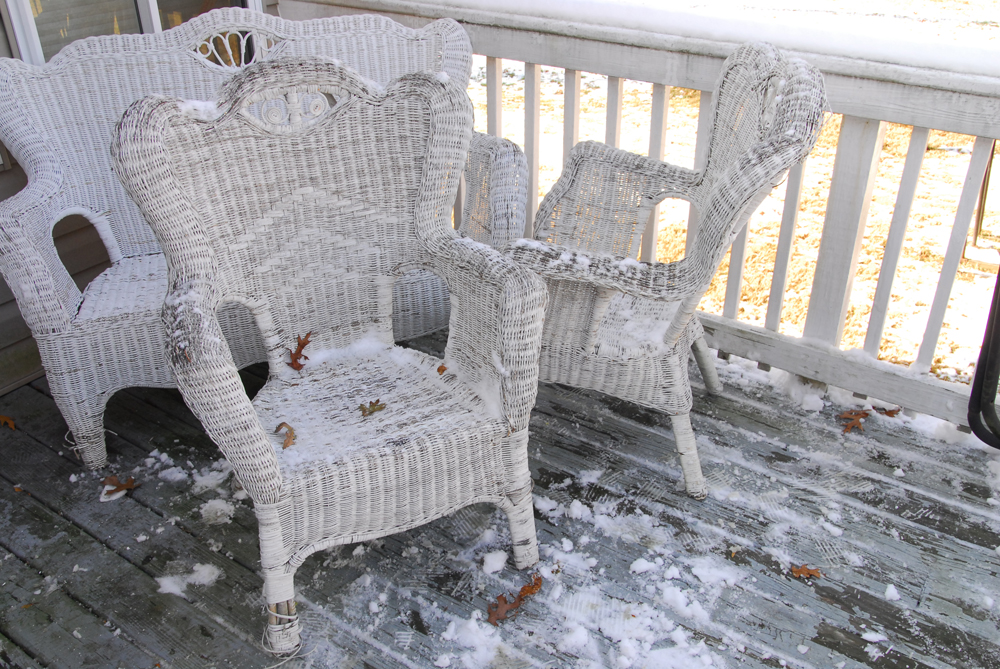 Wicker Patio Furniture Set