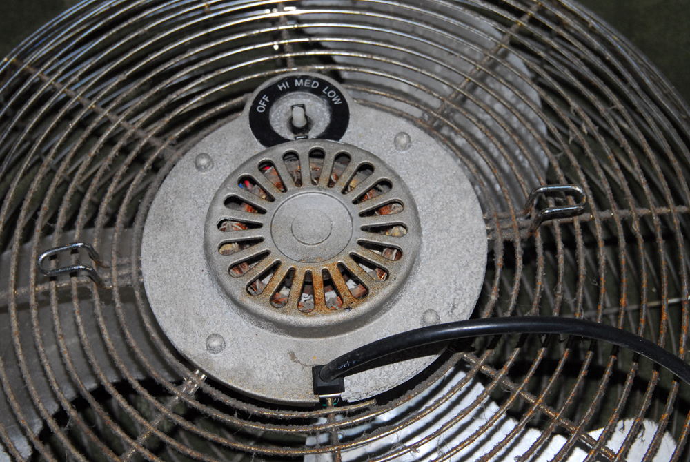 Vintage Lakewood Industrial Floor Fan