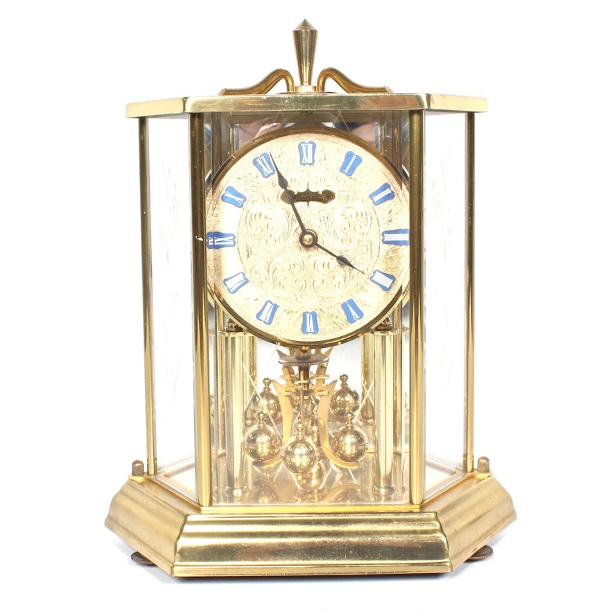 Kundo Brass Mantel Clock