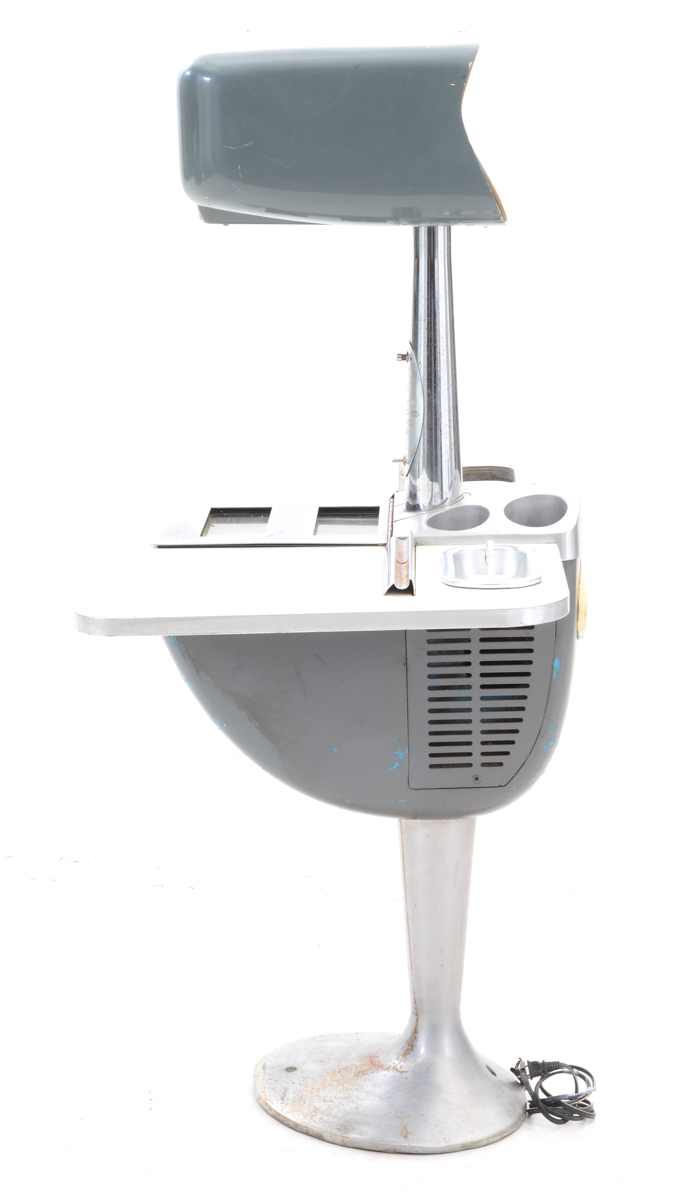 Vintage Brunswick Bowling Console with Chairs