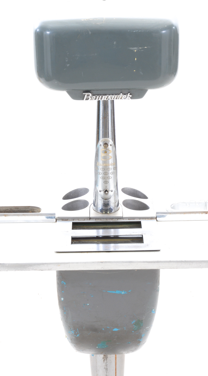 Vintage Brunswick Bowling Console with Chairs