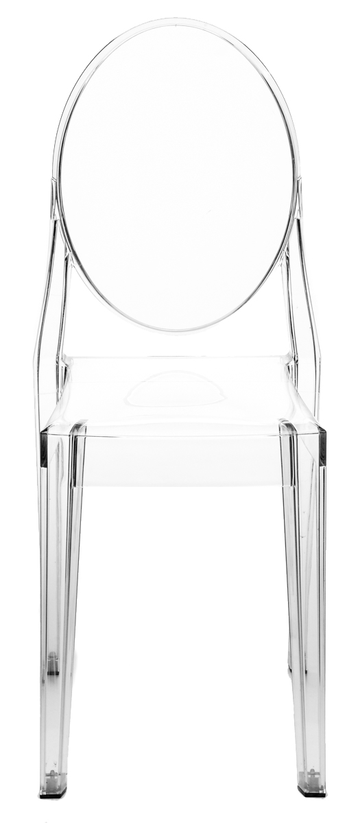 Set of Four Starck Style "Ghost" Chairs