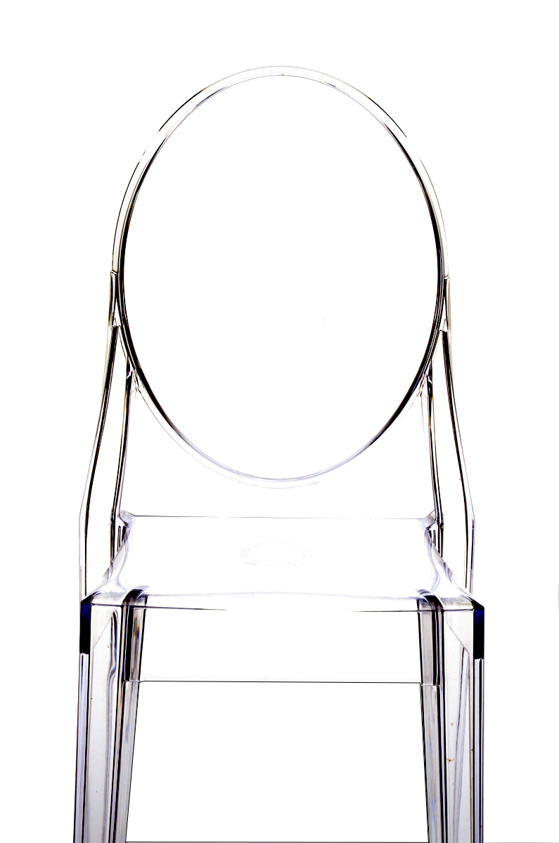 Set of Four Starck Style "Ghost" Chairs